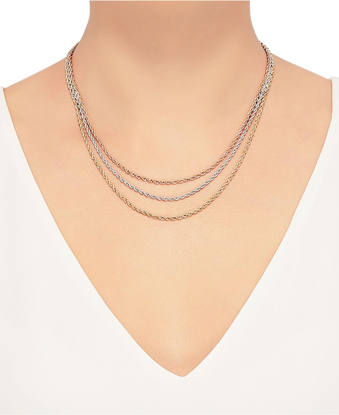 macy's chain necklace