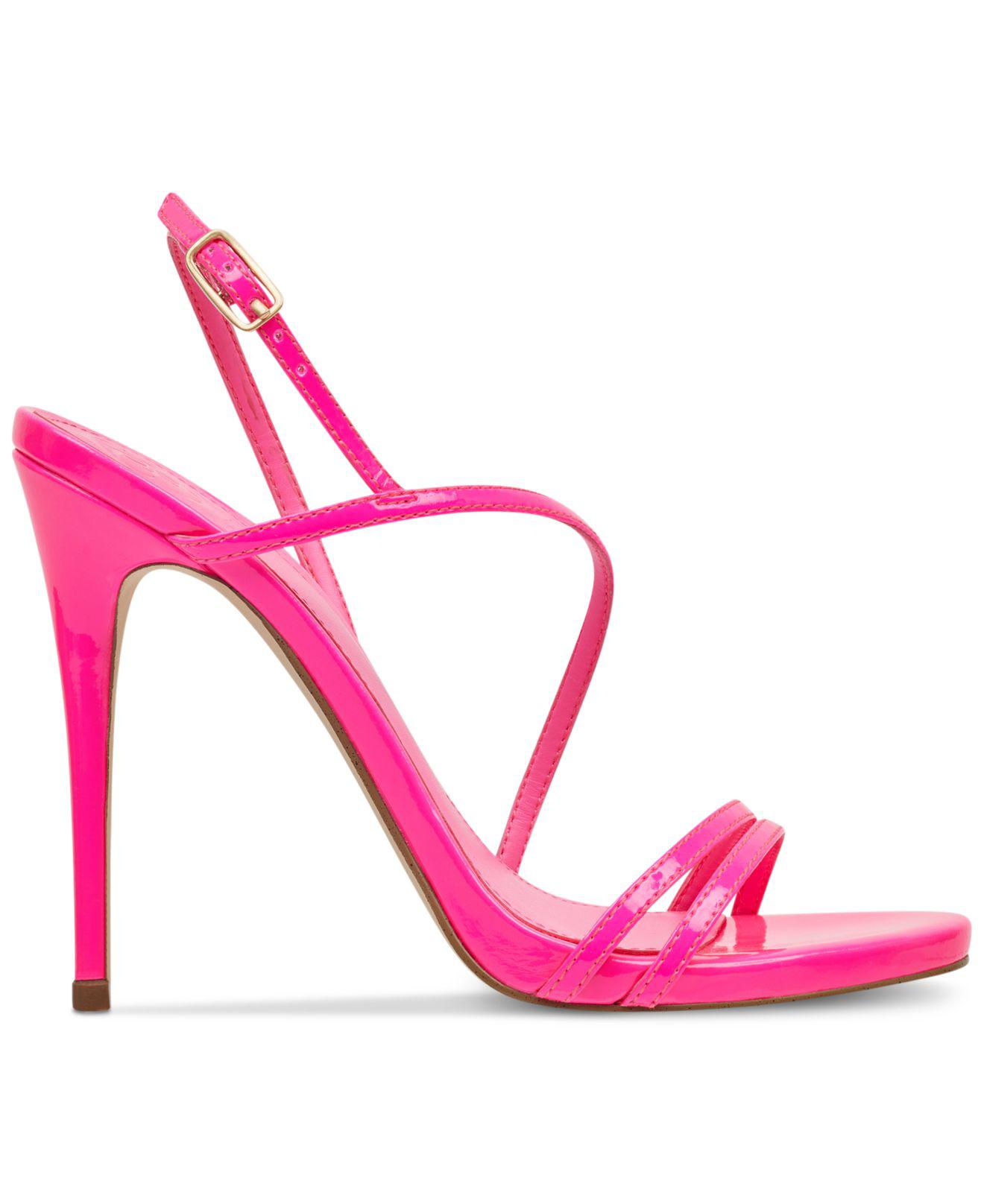 GUESS neon pink pumps. GUESS neon pink pumps.