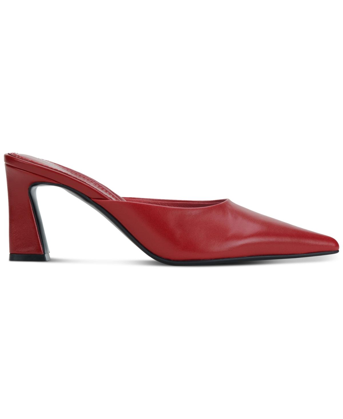 Vince Ralston Vince Red Mules Vince Ralston Ralston Pointy Toe