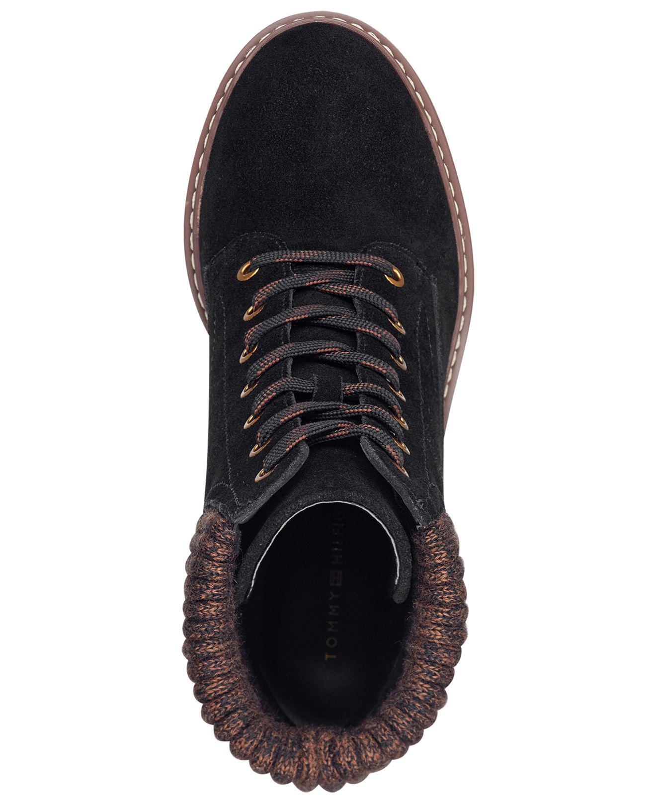 tommy hilfiger solenne wedge bootie