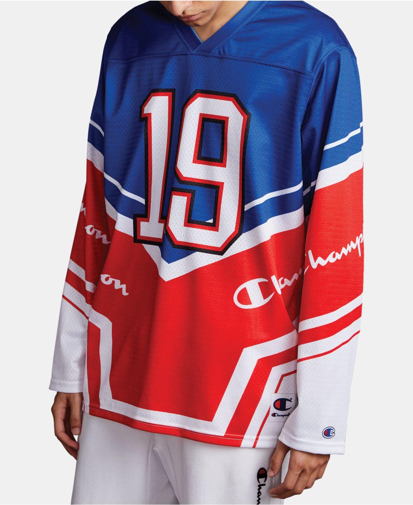Download Champion Synthetic Life® Hockey Jersey in Red for Men - Lyst