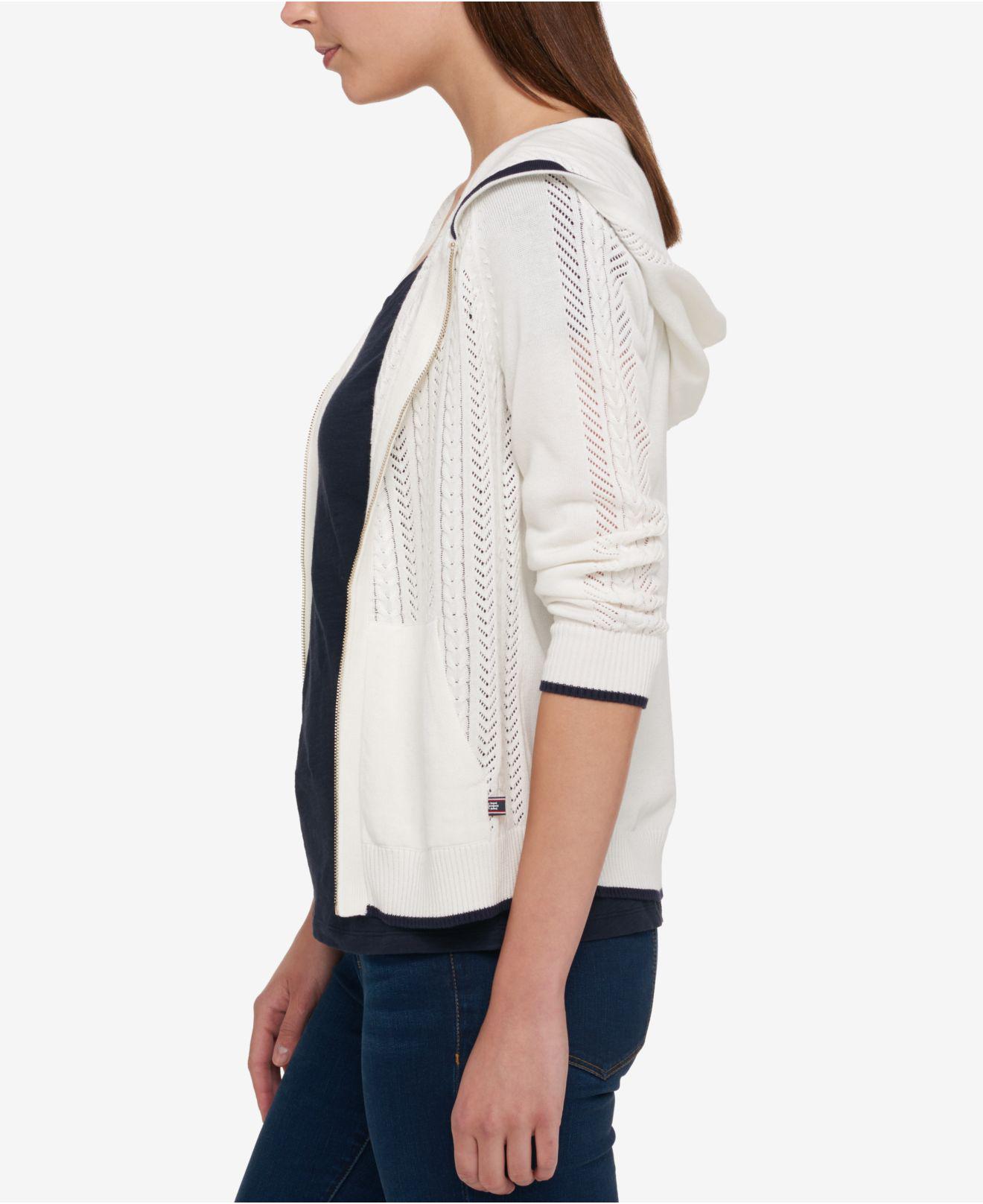 tommy hilfiger hooded cardigans