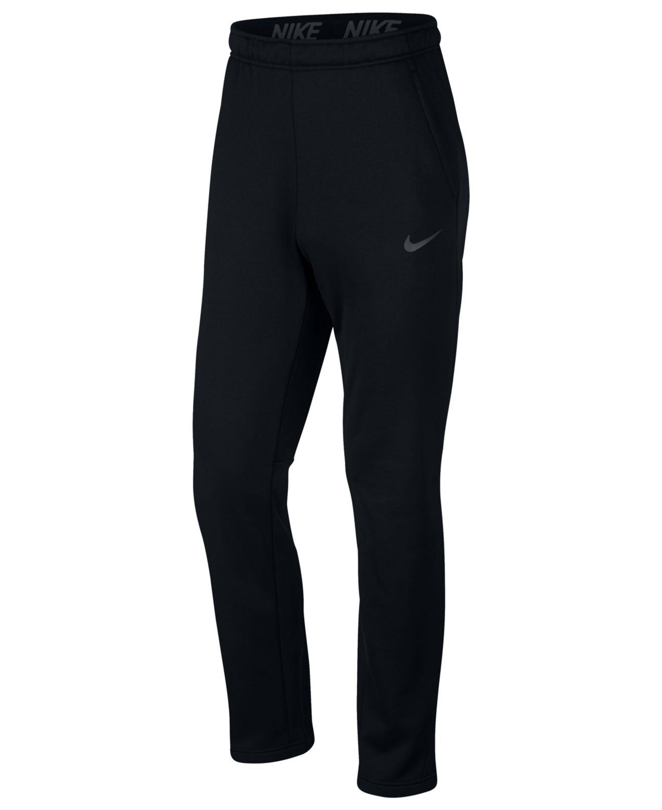 nike open bottom pants