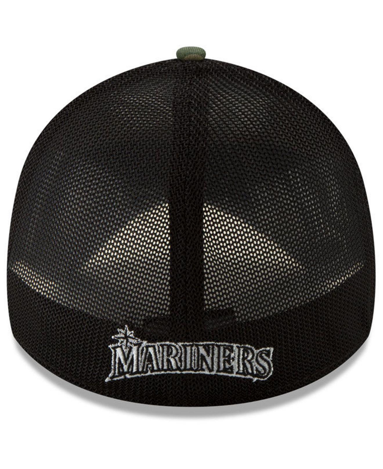 Download KTZ Synthetic Seattle Mariners Camo Trucker 39thirty Cap ...
