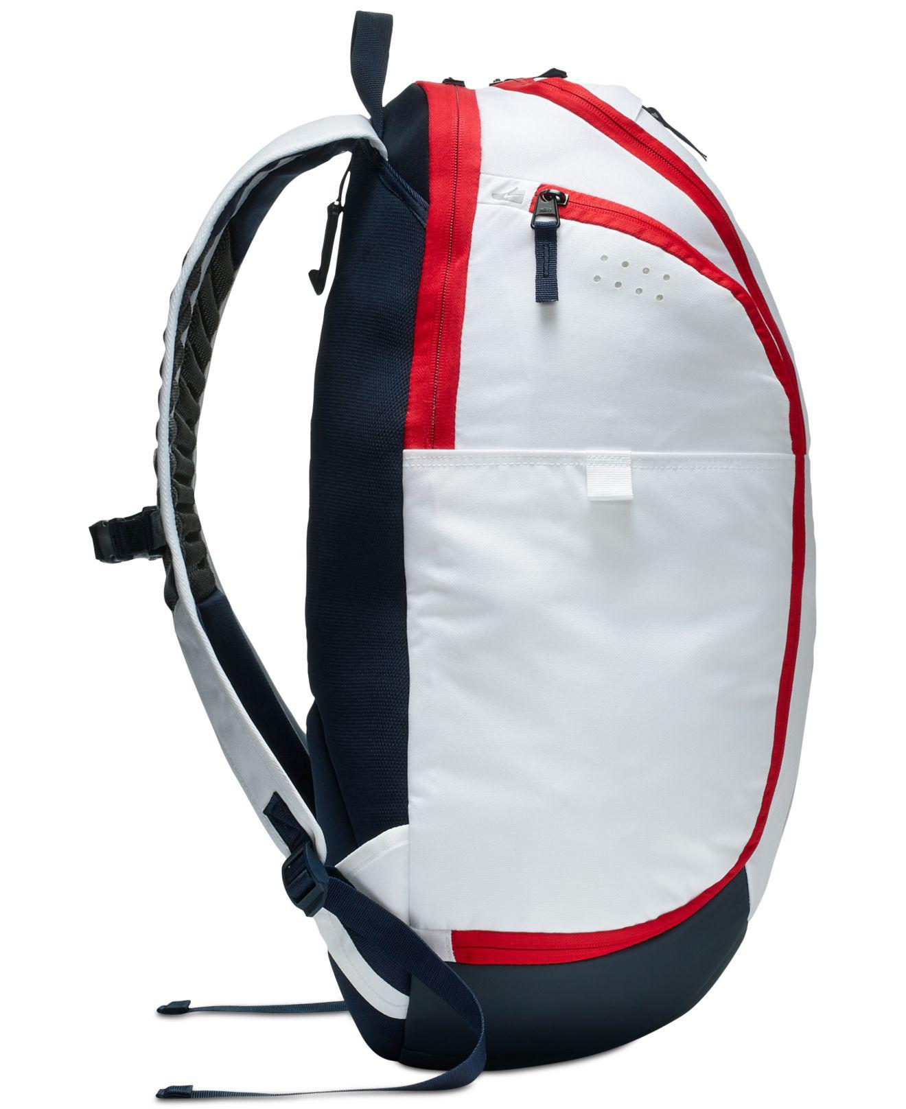 Nike Hoops Elite Pro Basketball Backpack in White for Men | Lyst