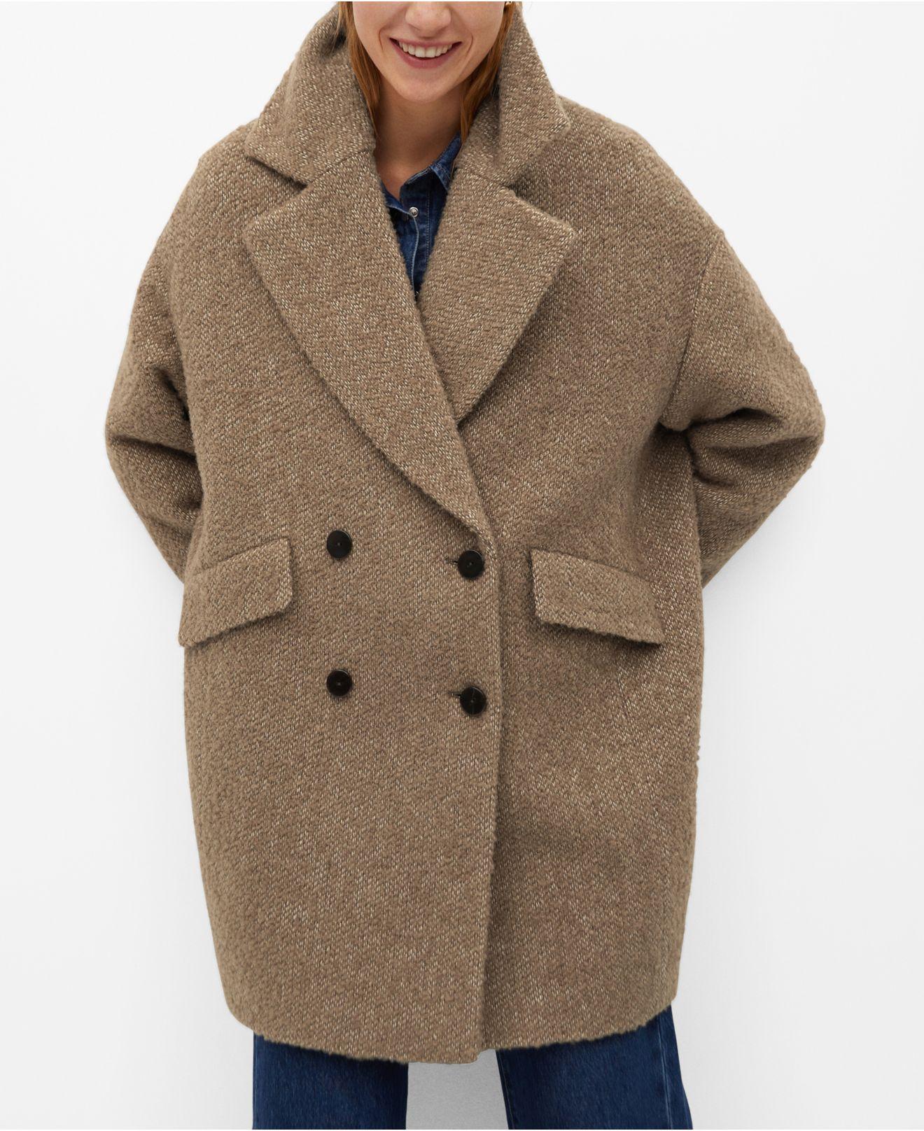 mango woolen coat