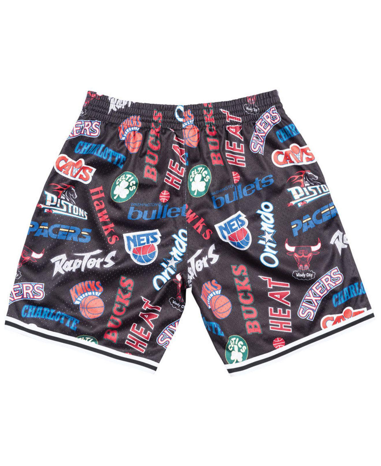 nba all over shorts