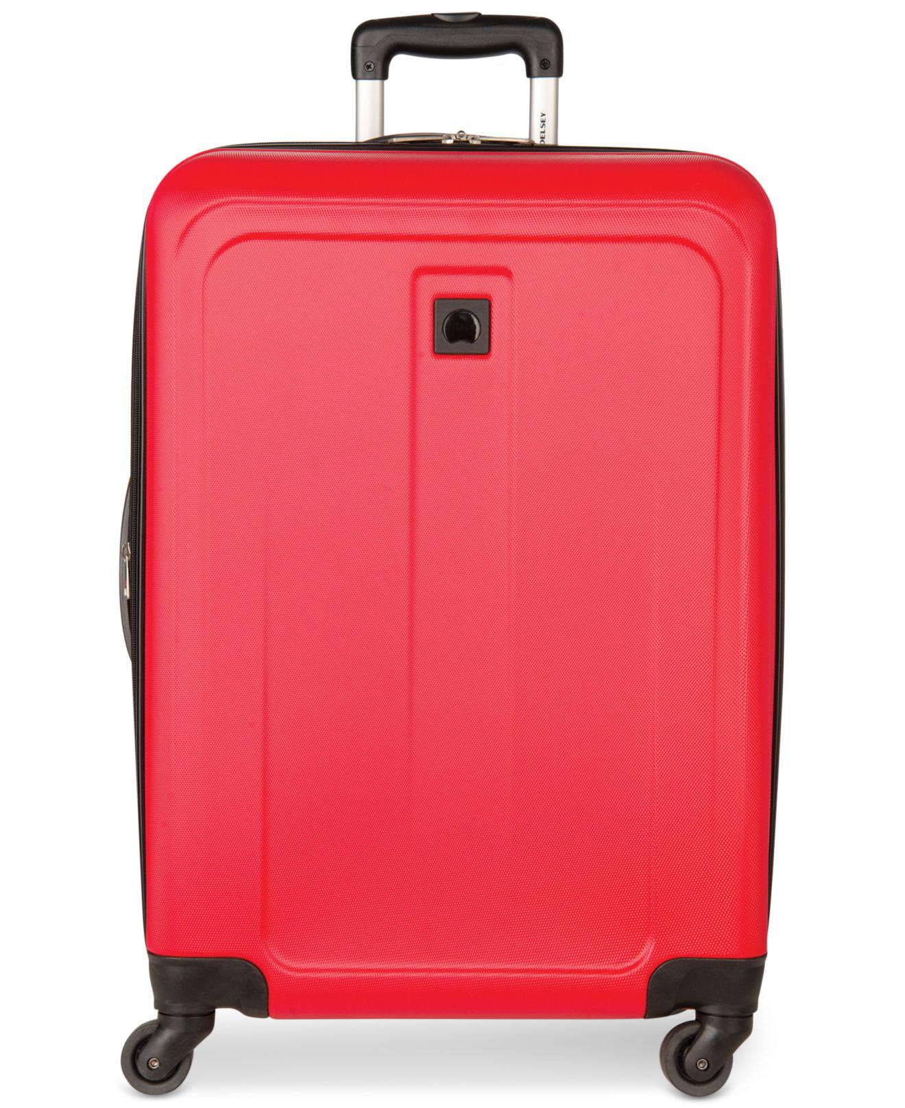 Delsey Free Style 2.0 25" Hardside Expandable Spinner Suitcase in Red | Lyst