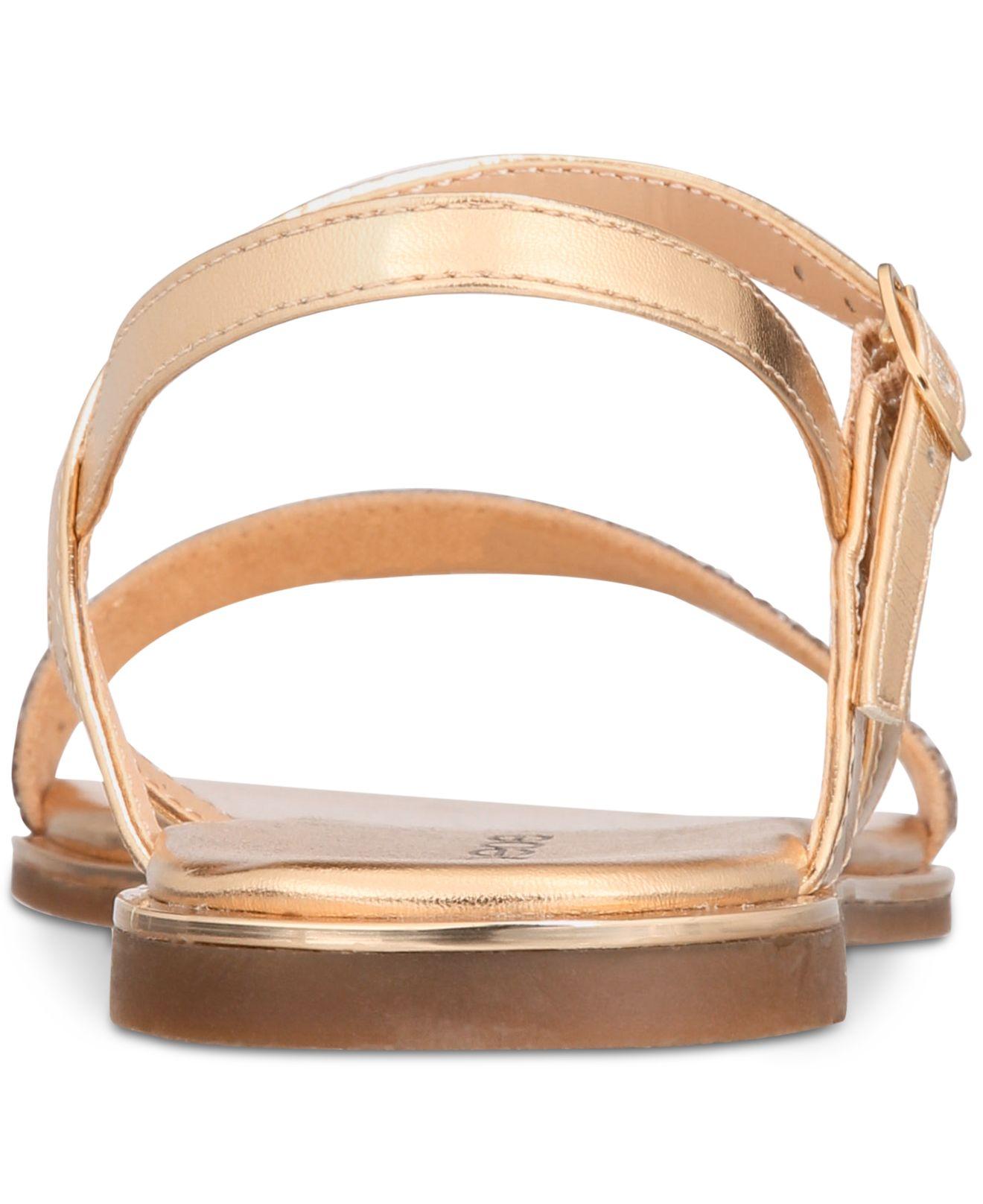 bebe brilynn flat sandals