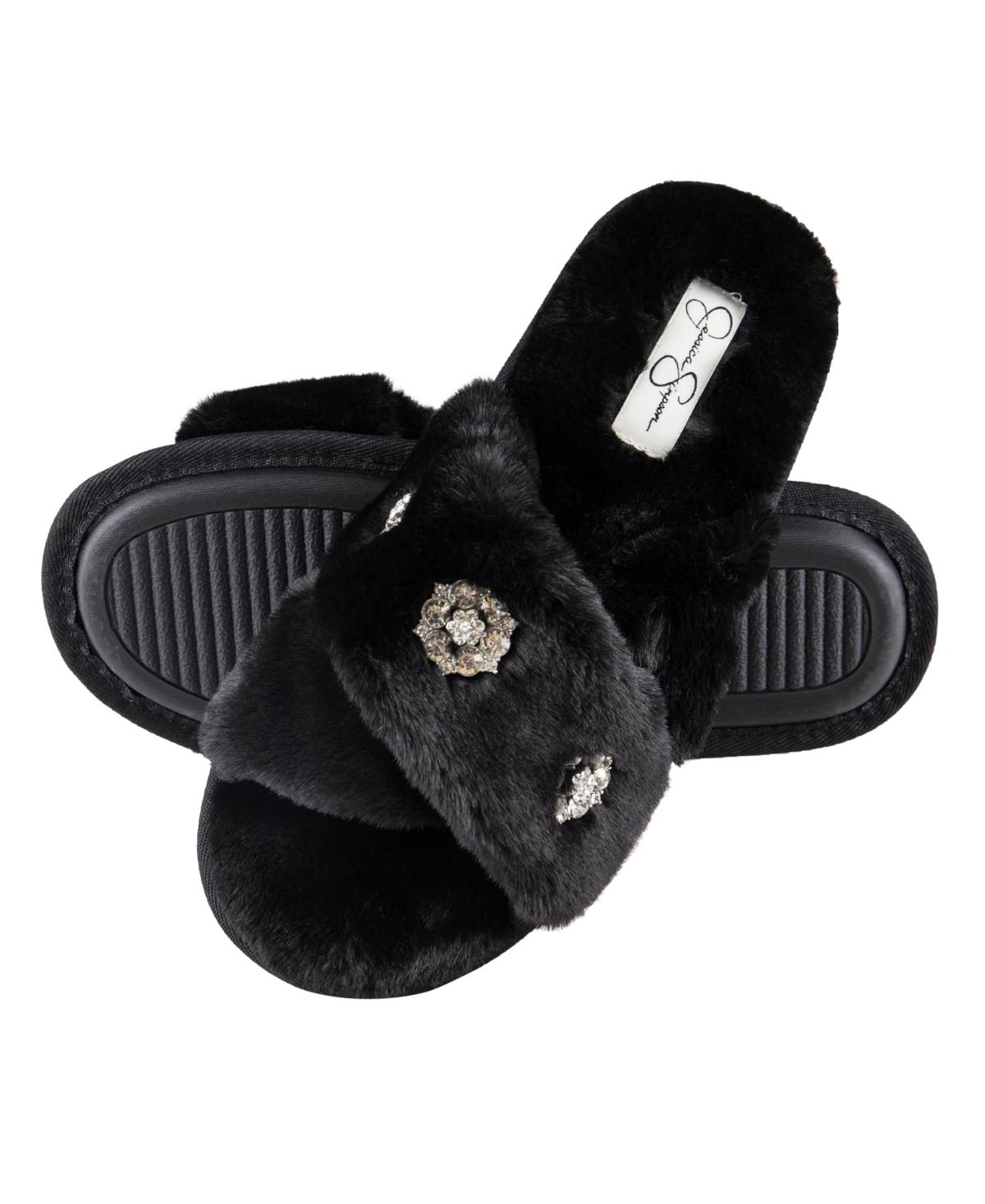 Jessica Simpson Embellished punched Slipper