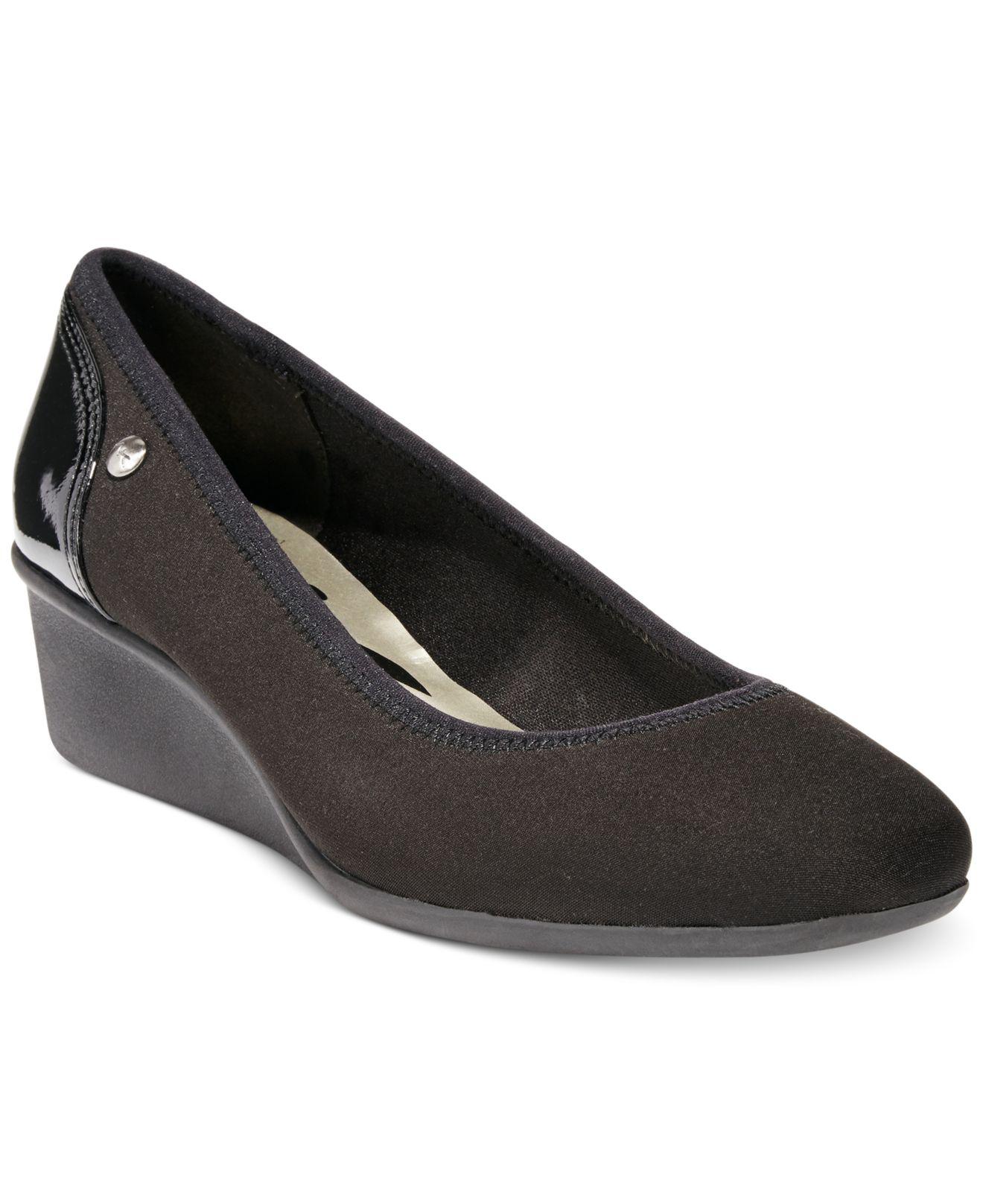 anne klein wisher sport wedge pump