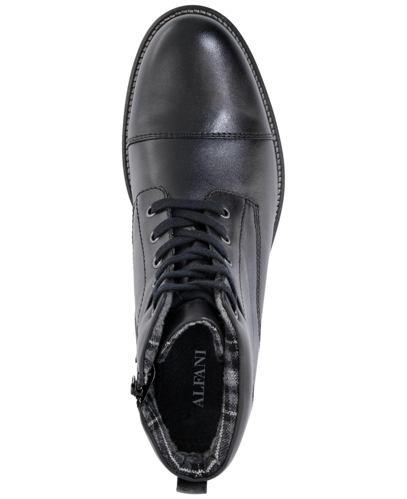 alfani jack cap toe boots