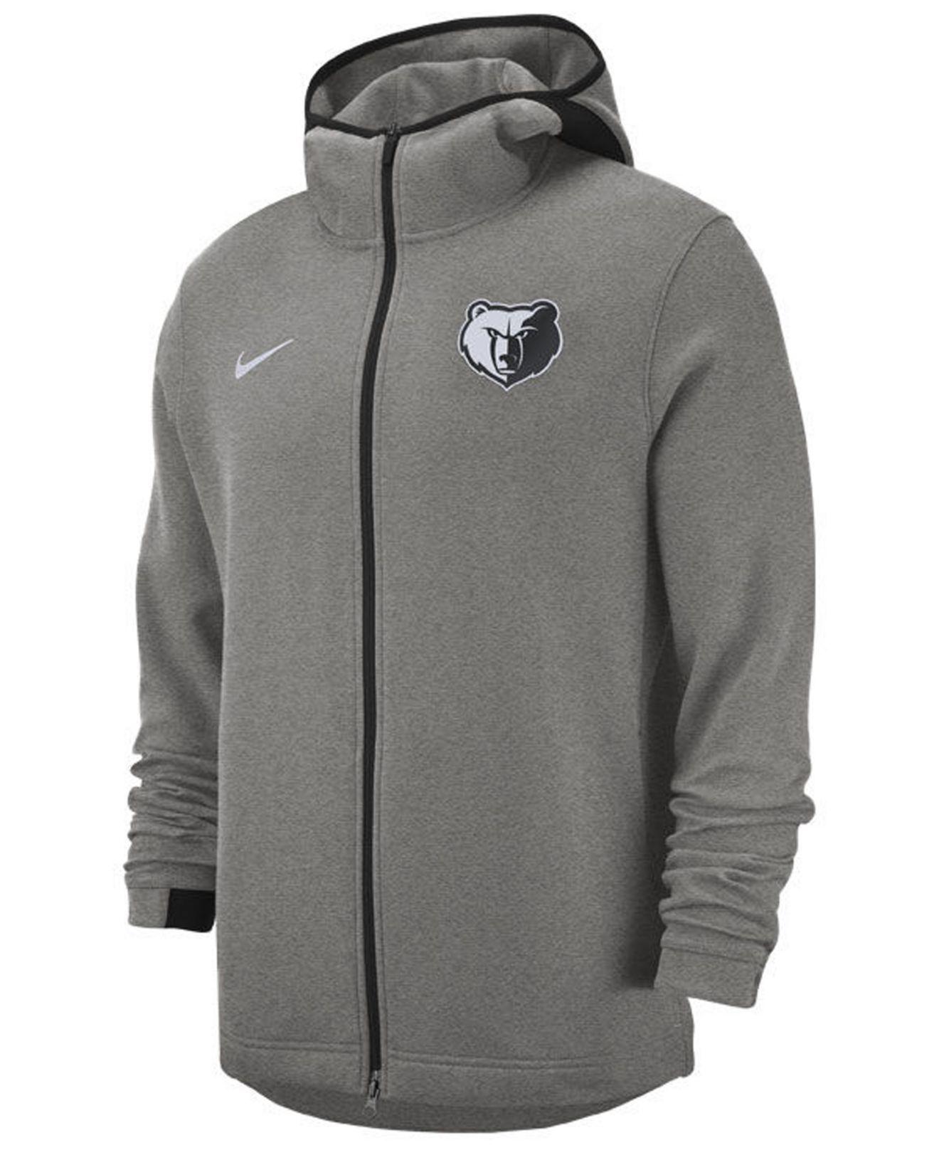 Download Nike Synthetic Memphis Grizzlies Dry Showtime Full-zip ...