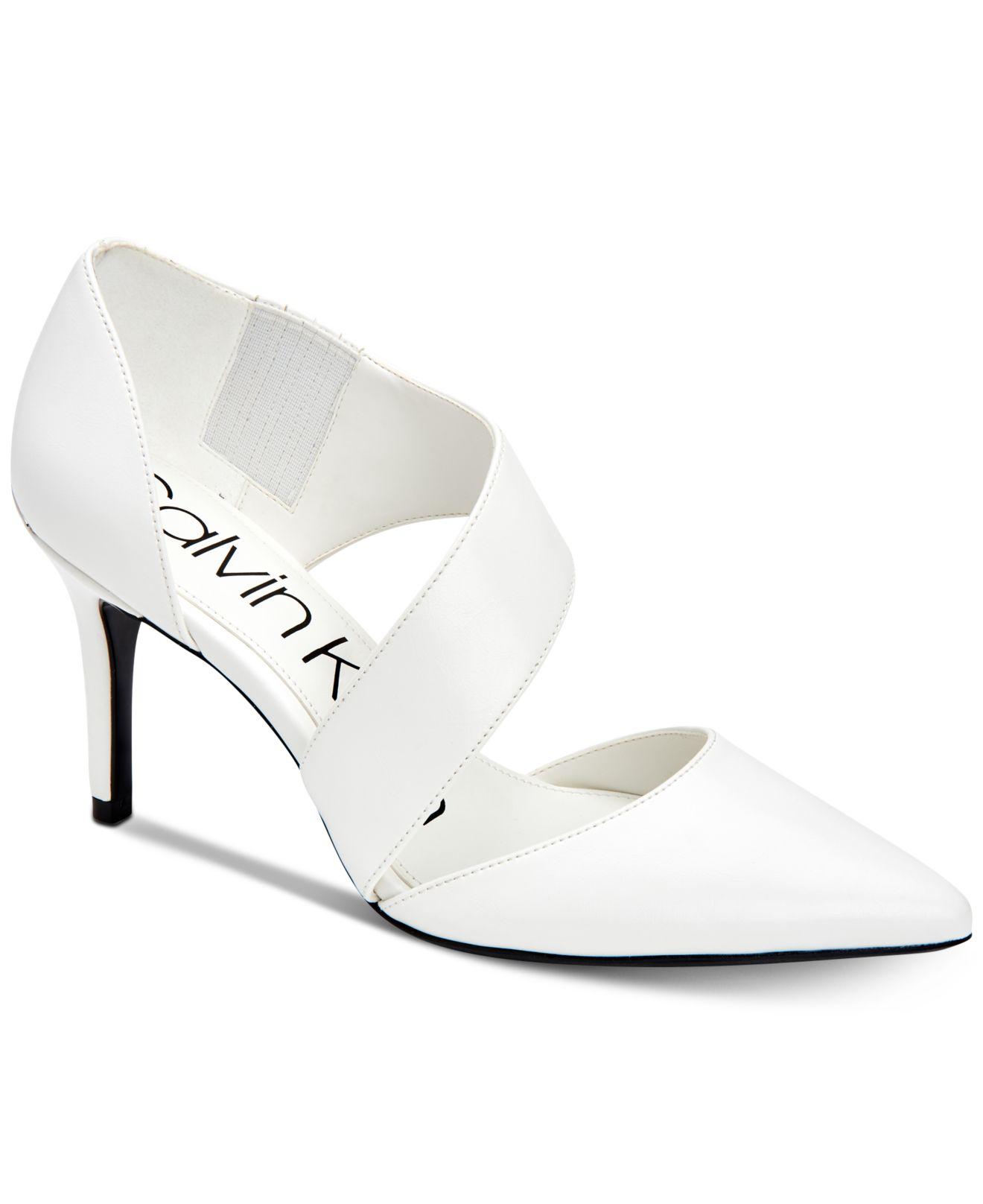 macy's calvin klein pumps