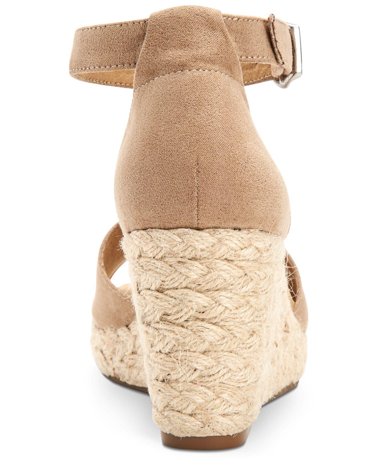macy's wedge sandals on sale