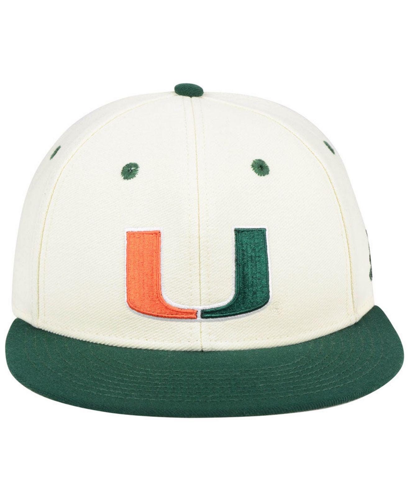 miami hurricanes baseball cap