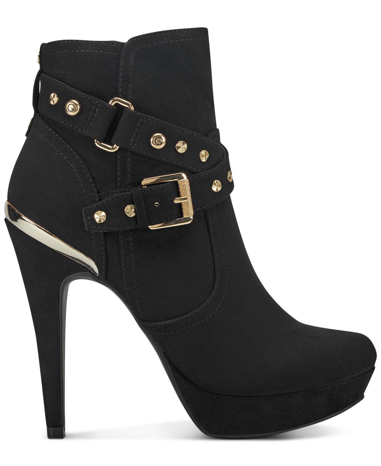 guess platform booties