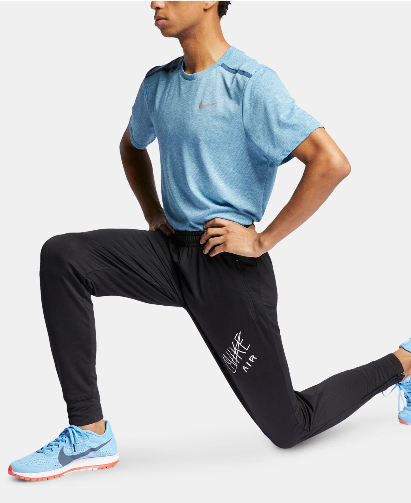 nike essential knit running pants