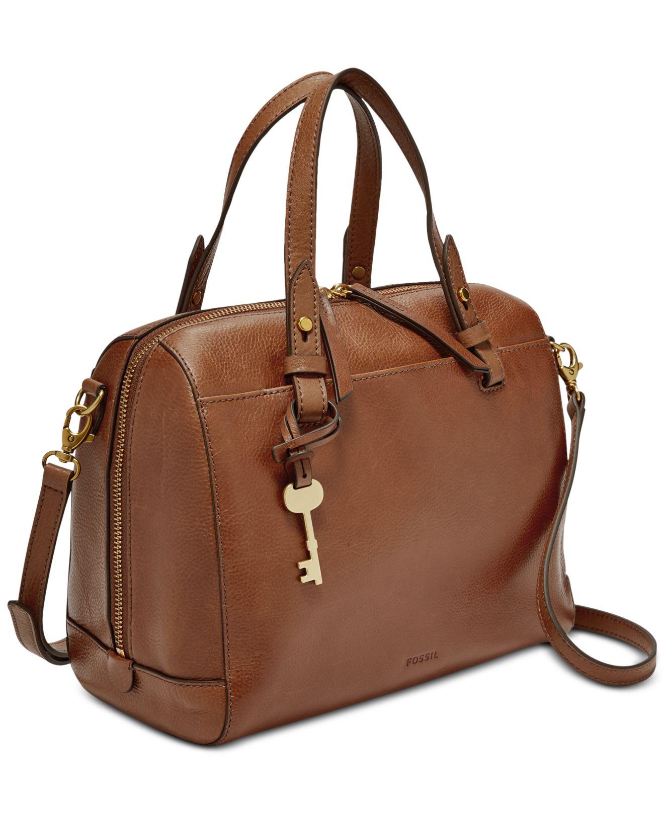 Fossil Rachel Small Leather Satchel in 