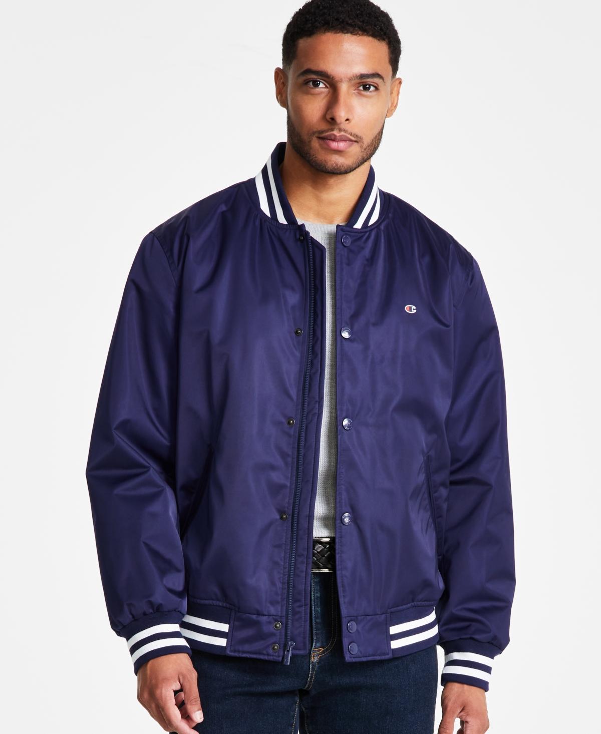 Champion Men s sur Mixed Media Logo Zip
