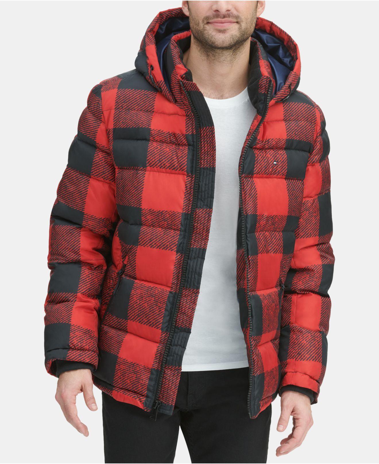 tommy quilted puffer jacket