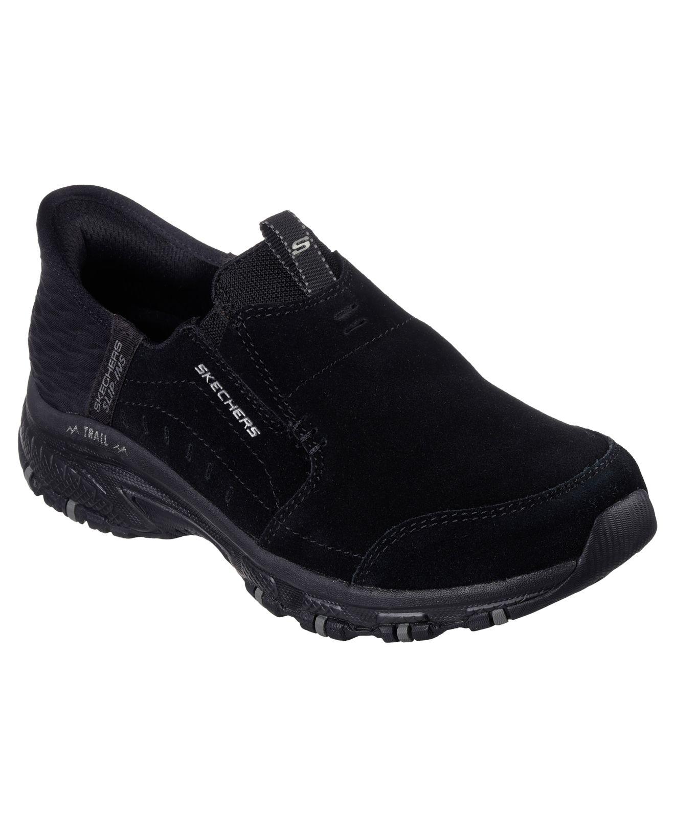 Skechers Slipins Hillcrest Sunapee Trail Walking Sneakers From Finish Line in Black Lyst