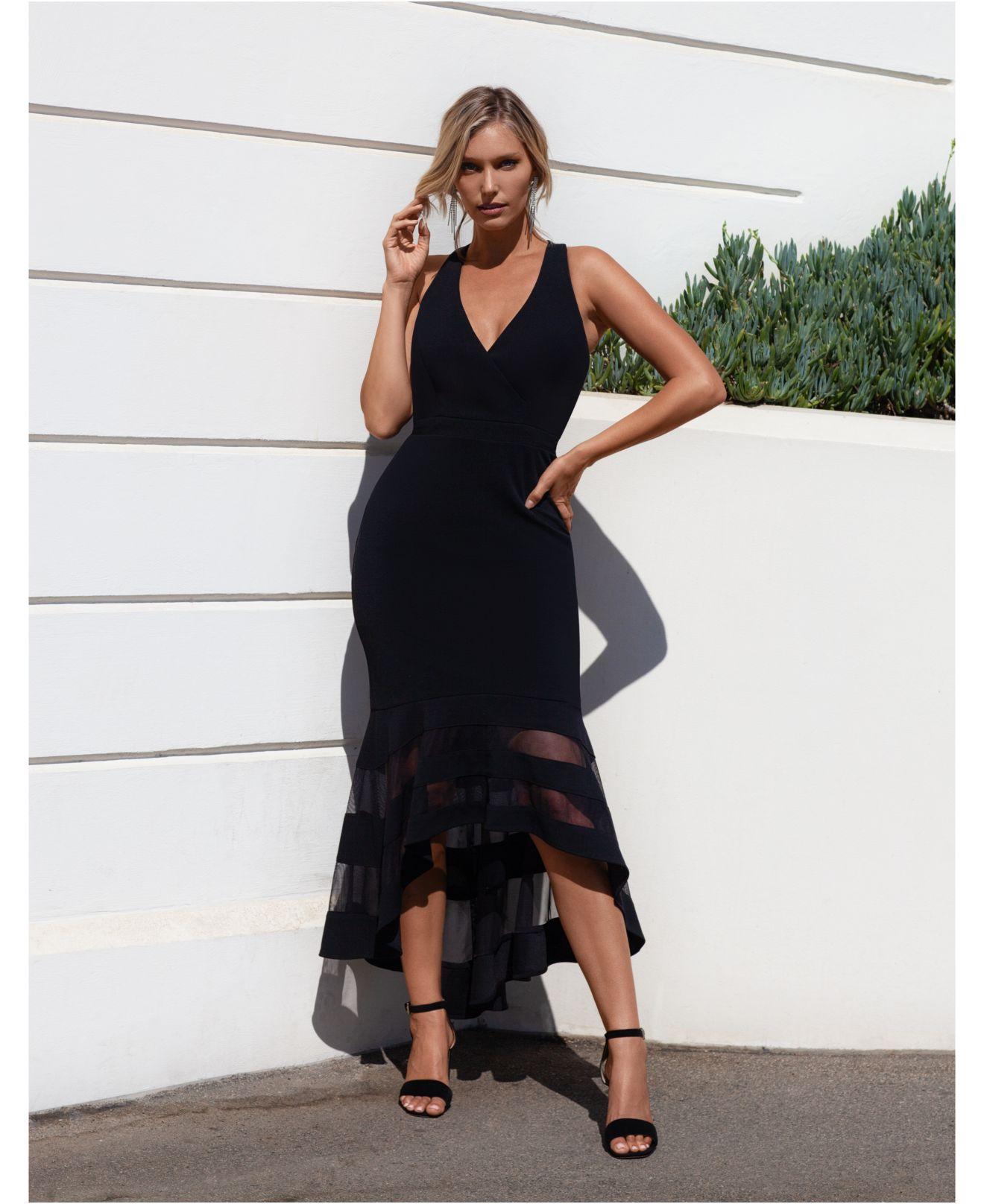 xscape illusion mermaid gown