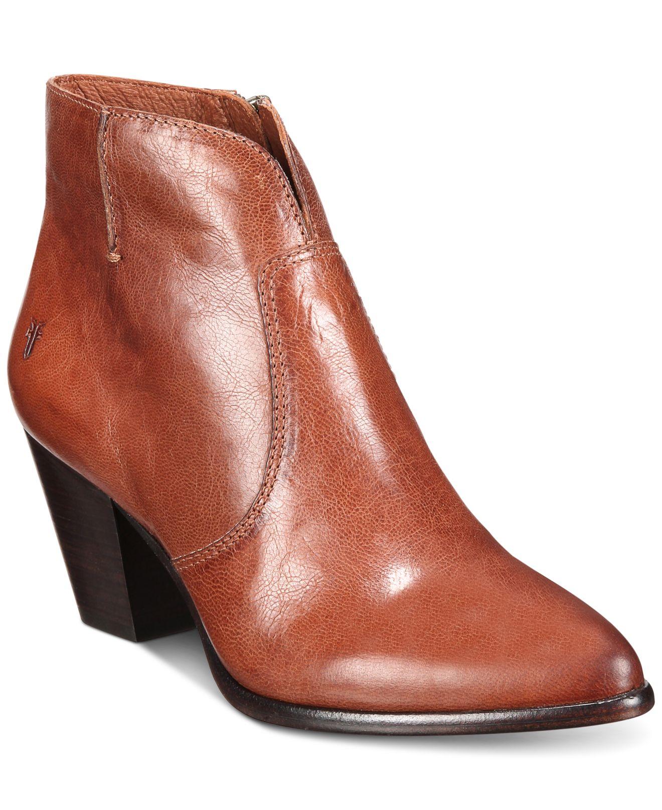 frye jennifer ankle bootie