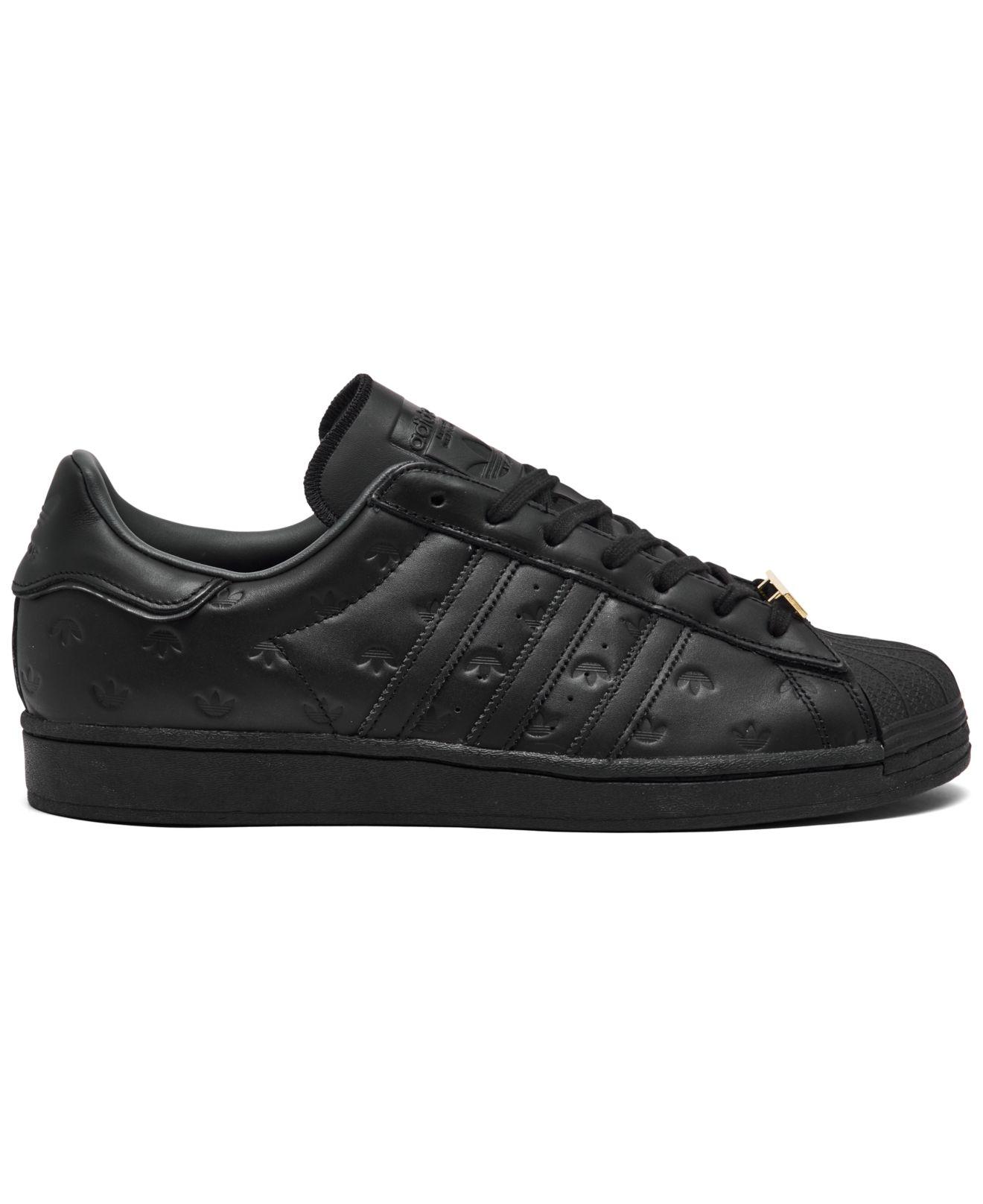 adidas Originals Superstar Casual Sneakers From Finish Line in Black for  Men | Lyst