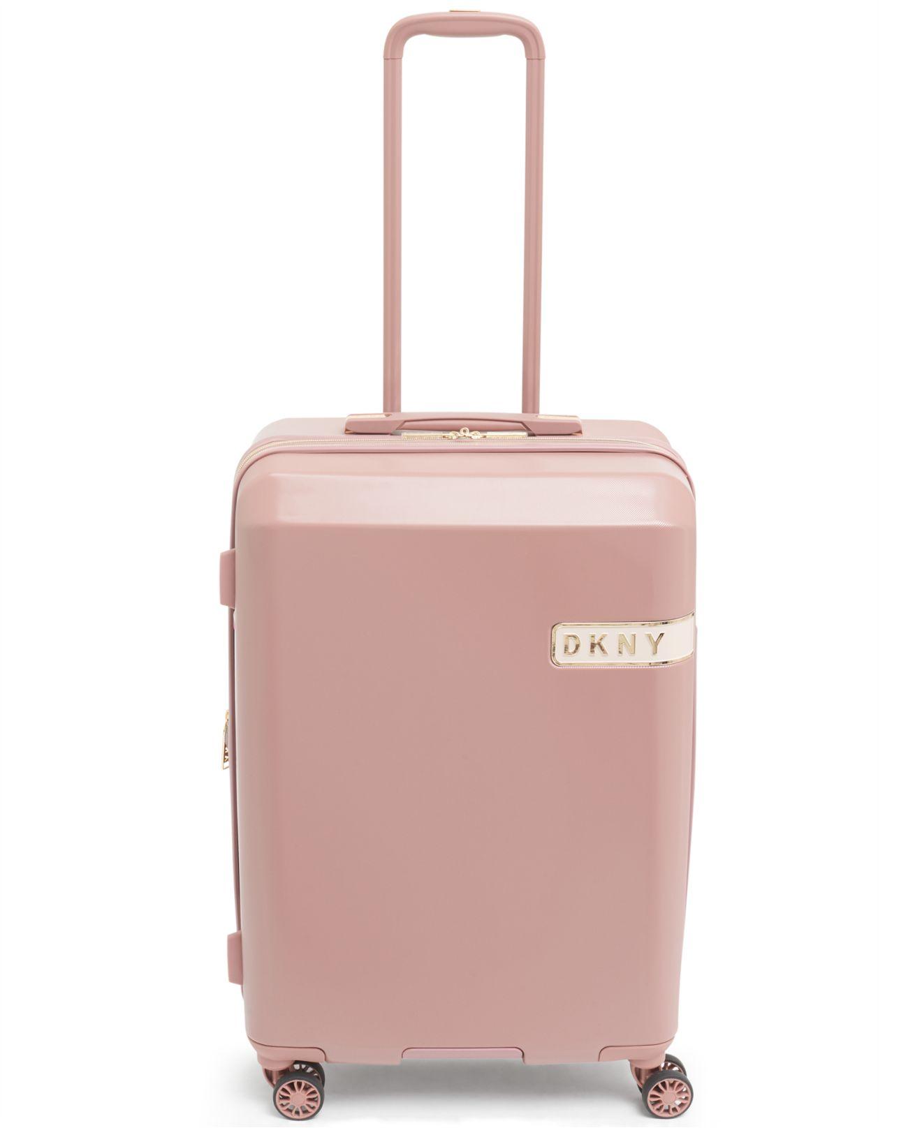 DKNY Rapture 24" Hardside Spinner Suitcase in Pink Lyst