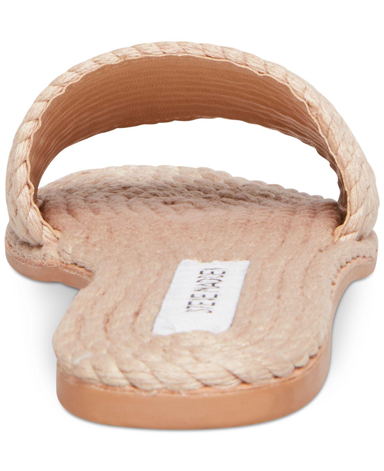 steve madden roper slide sandal