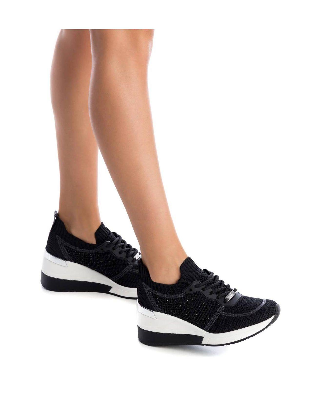 Xti Wedge Sneakers 4380201 Black | Lyst