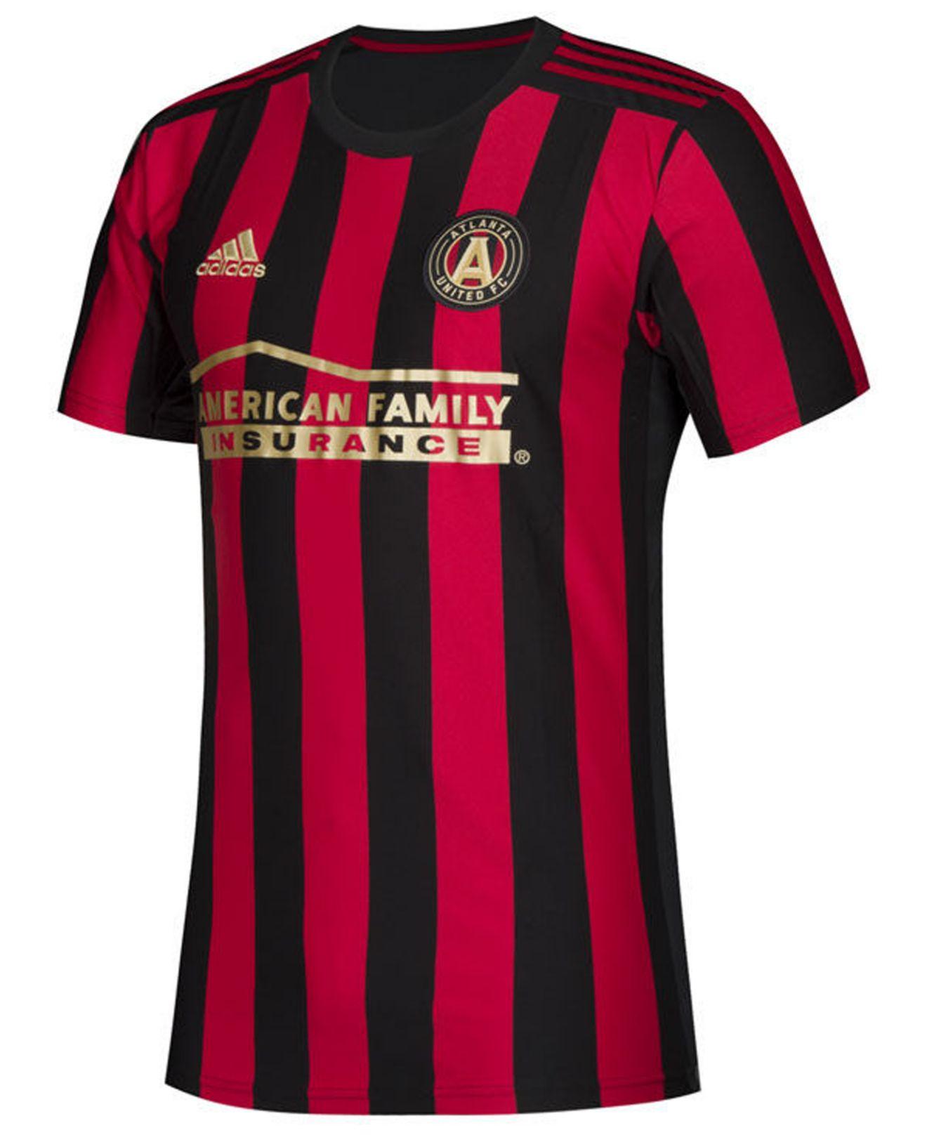 Lyst adidas Atlanta United Fc Primary Replica Jersey in Black for Men