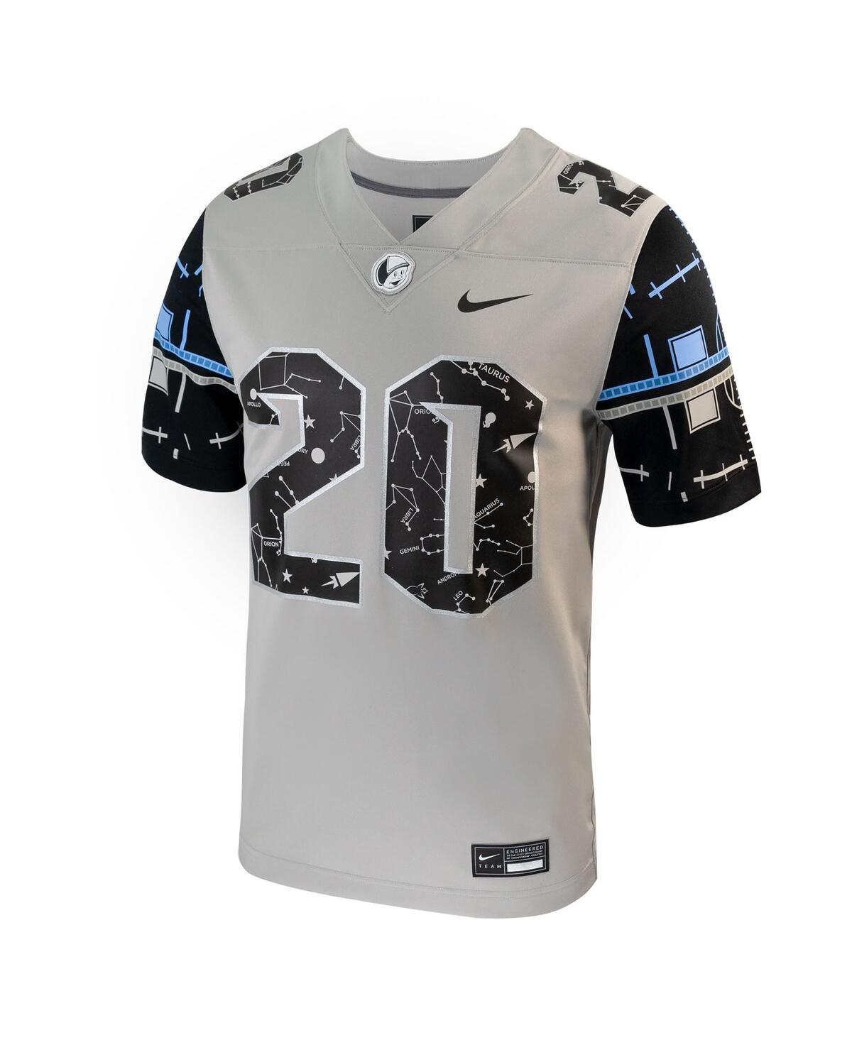 Men's Nike Carolina Blue North Tar Heels Replica Full-Button Baseball Jersey Size: Large