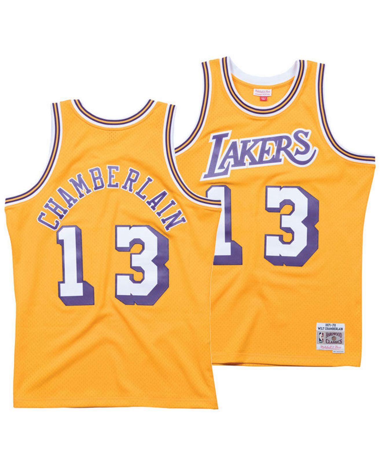 chamberlain lakers jersey