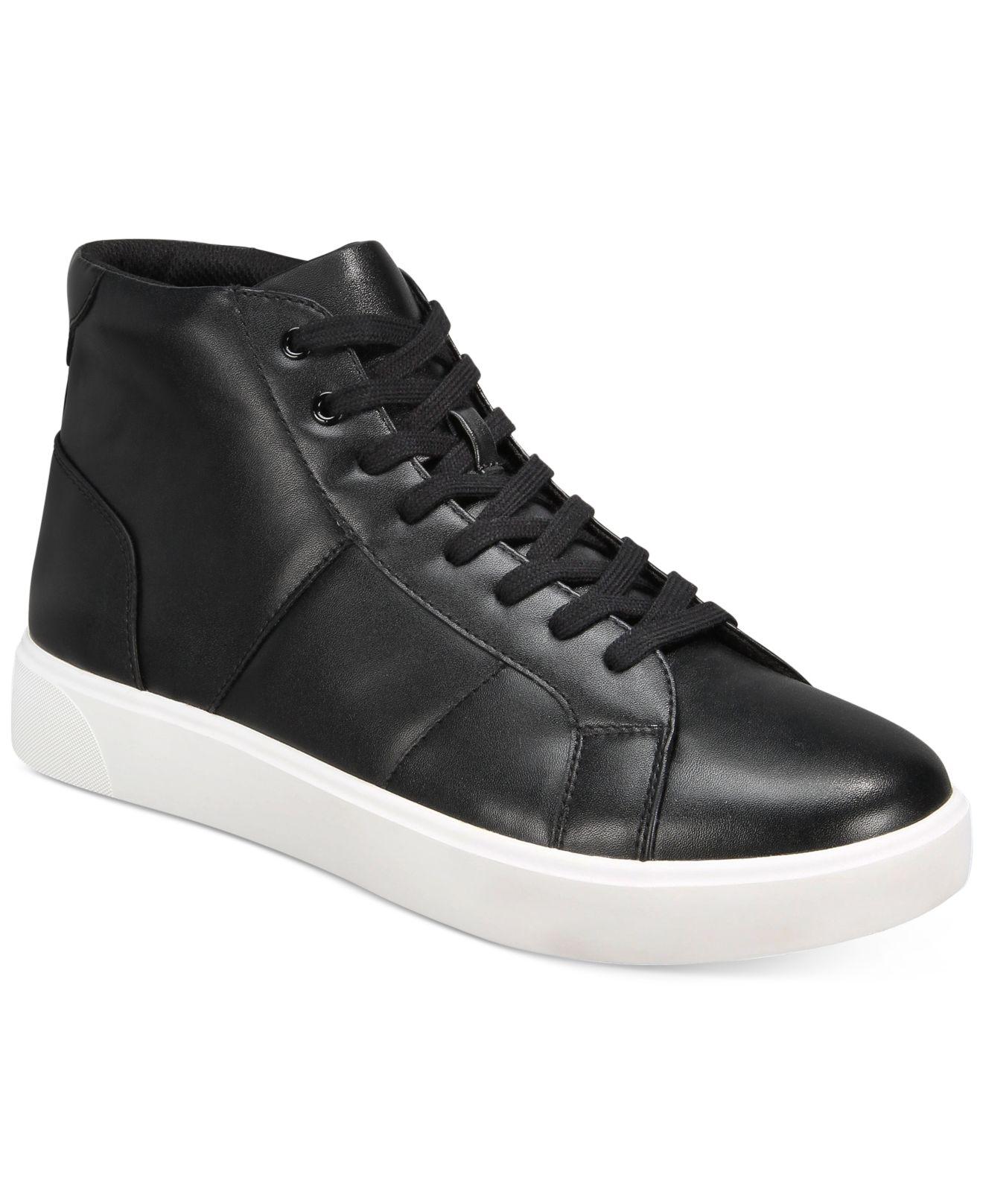 INC International Concepts Rhett High-top Sneakers, Created For Macy's in  Black for Men | Lyst