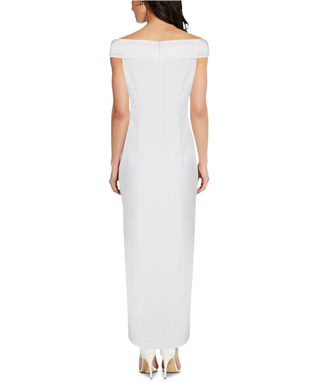 adrianna papell off the shoulder