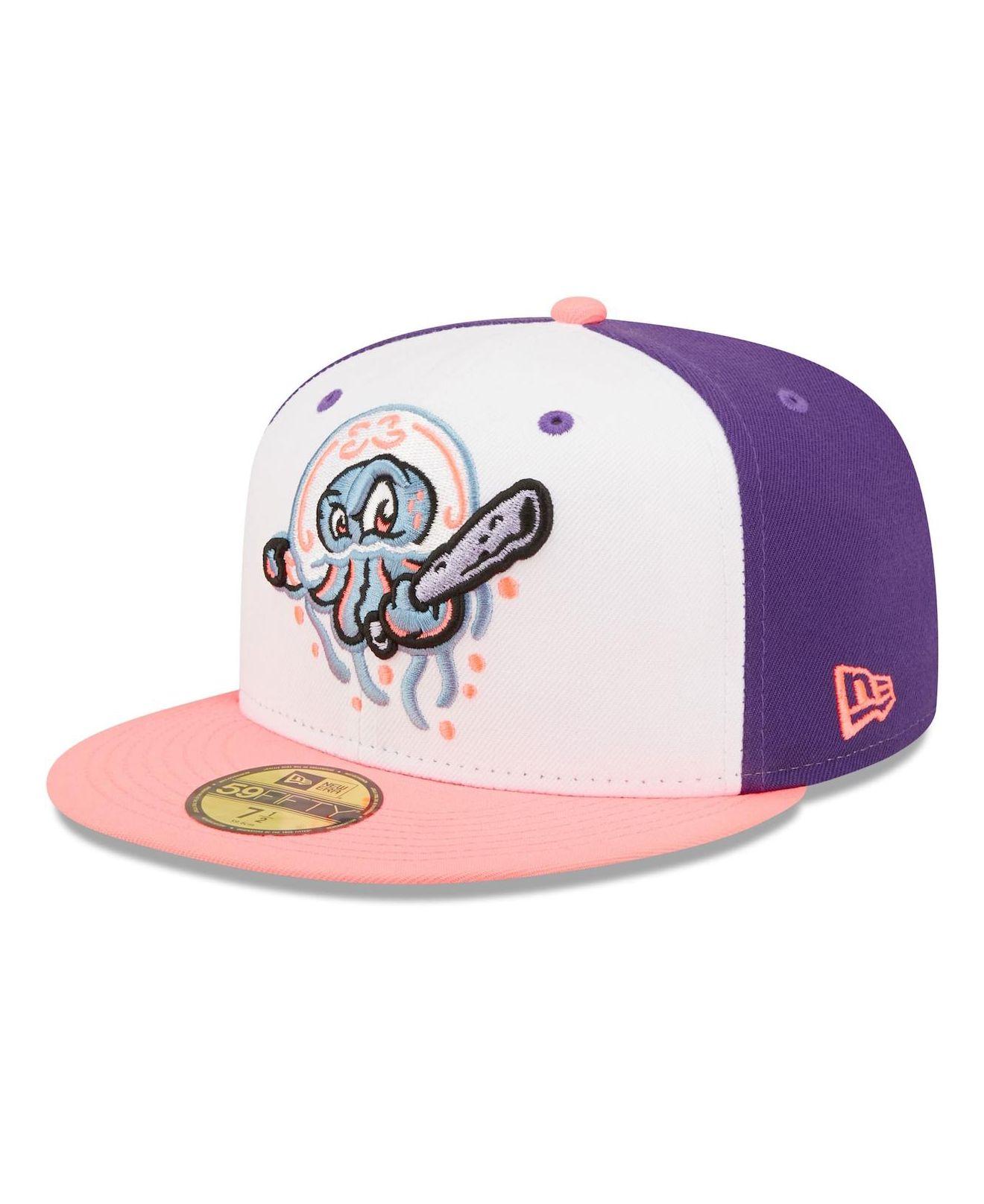 New Era Men's White Cedar Rapids Kernels Copa De La Diversion 59FIFTY  Fitted Hat