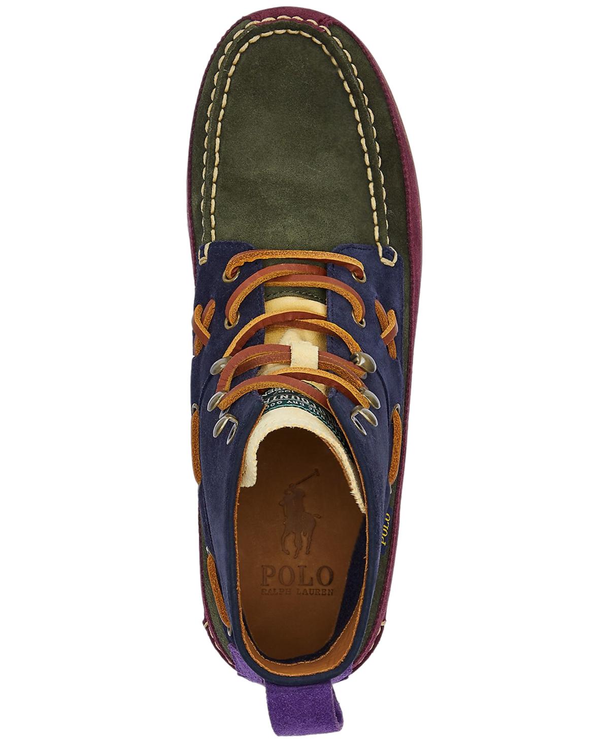 Polo Ralph Lauren Ranger Mid Colorblock Boots Polo Ralph Lauren Ranger Mid Color-blocked Suede Boot for  main image 4