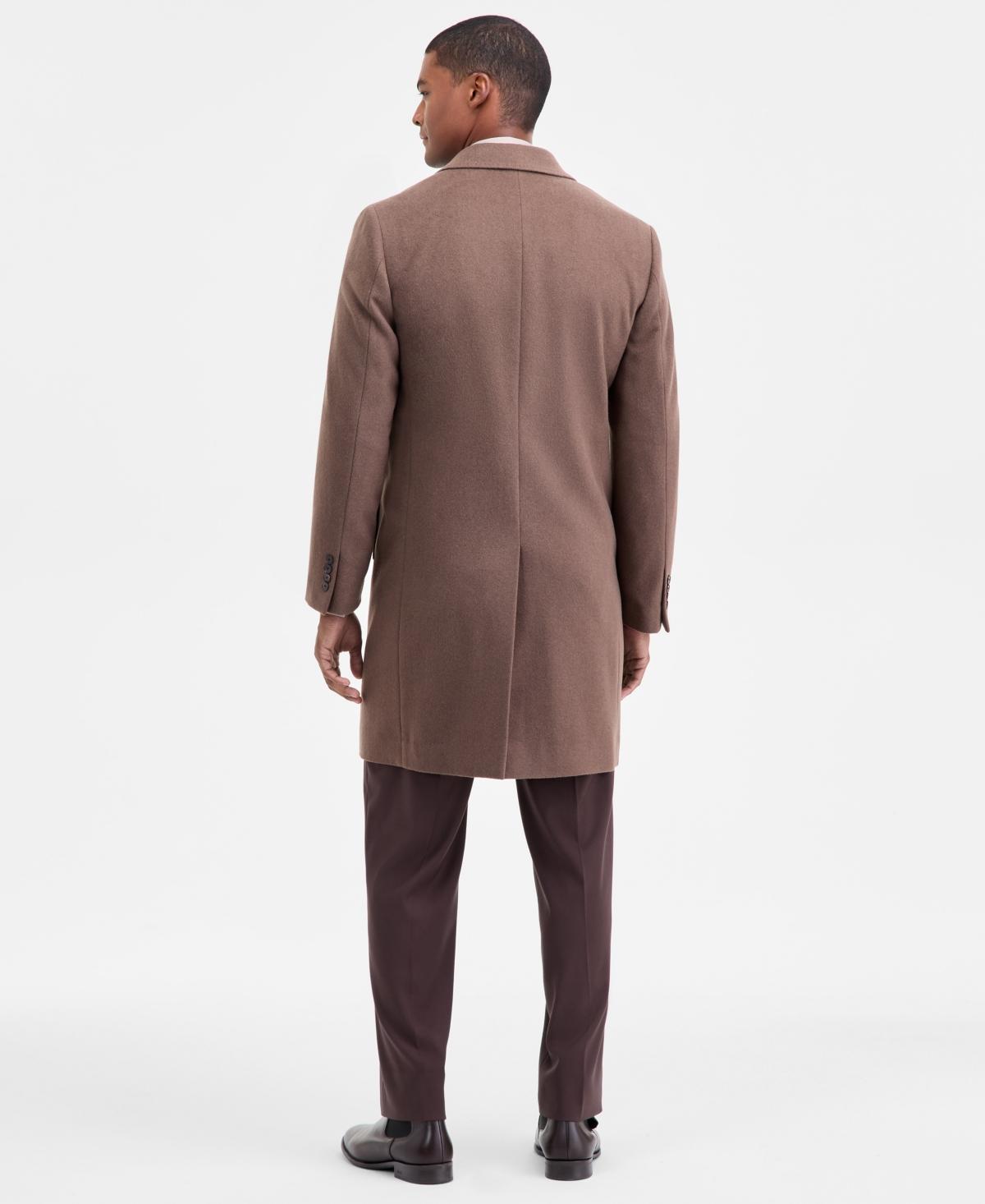 Wool Coat Macys Mens Calvin Klein Calvin Klein Men's Slim-Fit Wool