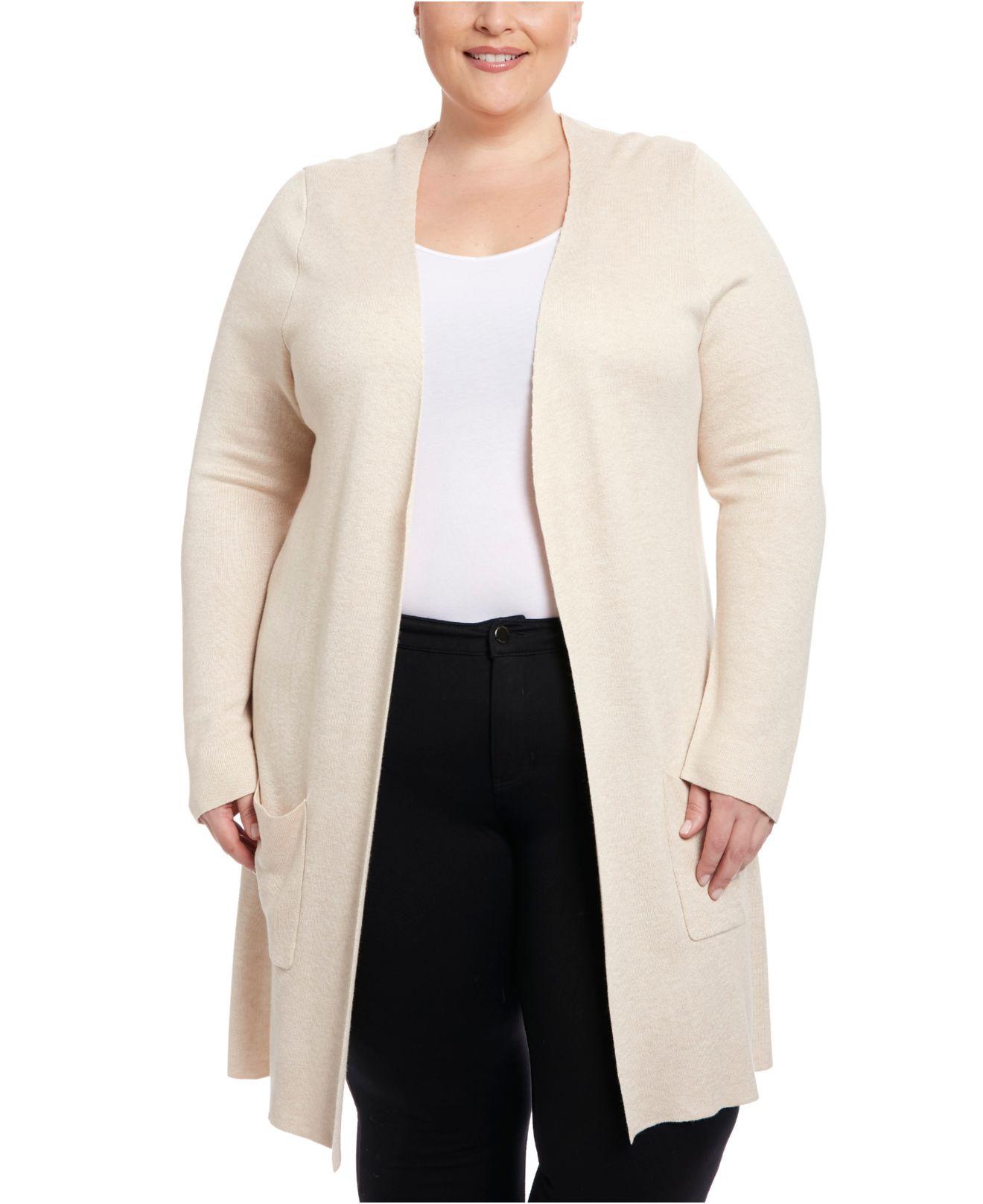 extra long sweater duster