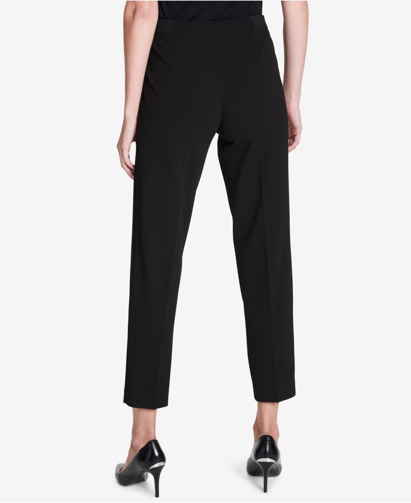 calvin klein performance high waist straight leg