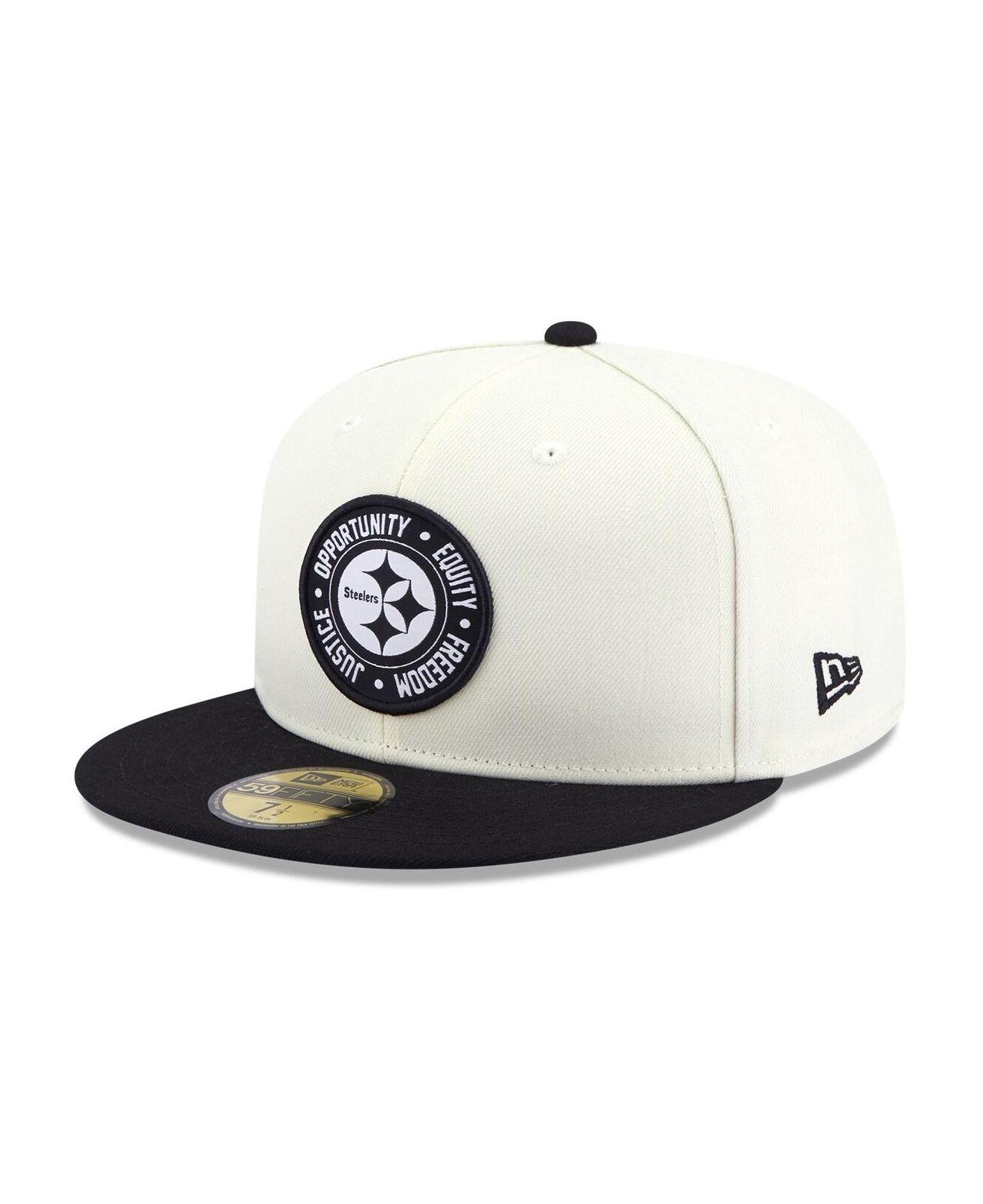 KTZ Cream And Black Pittsburgh Steelers 2022 Inspire Change 59fifty