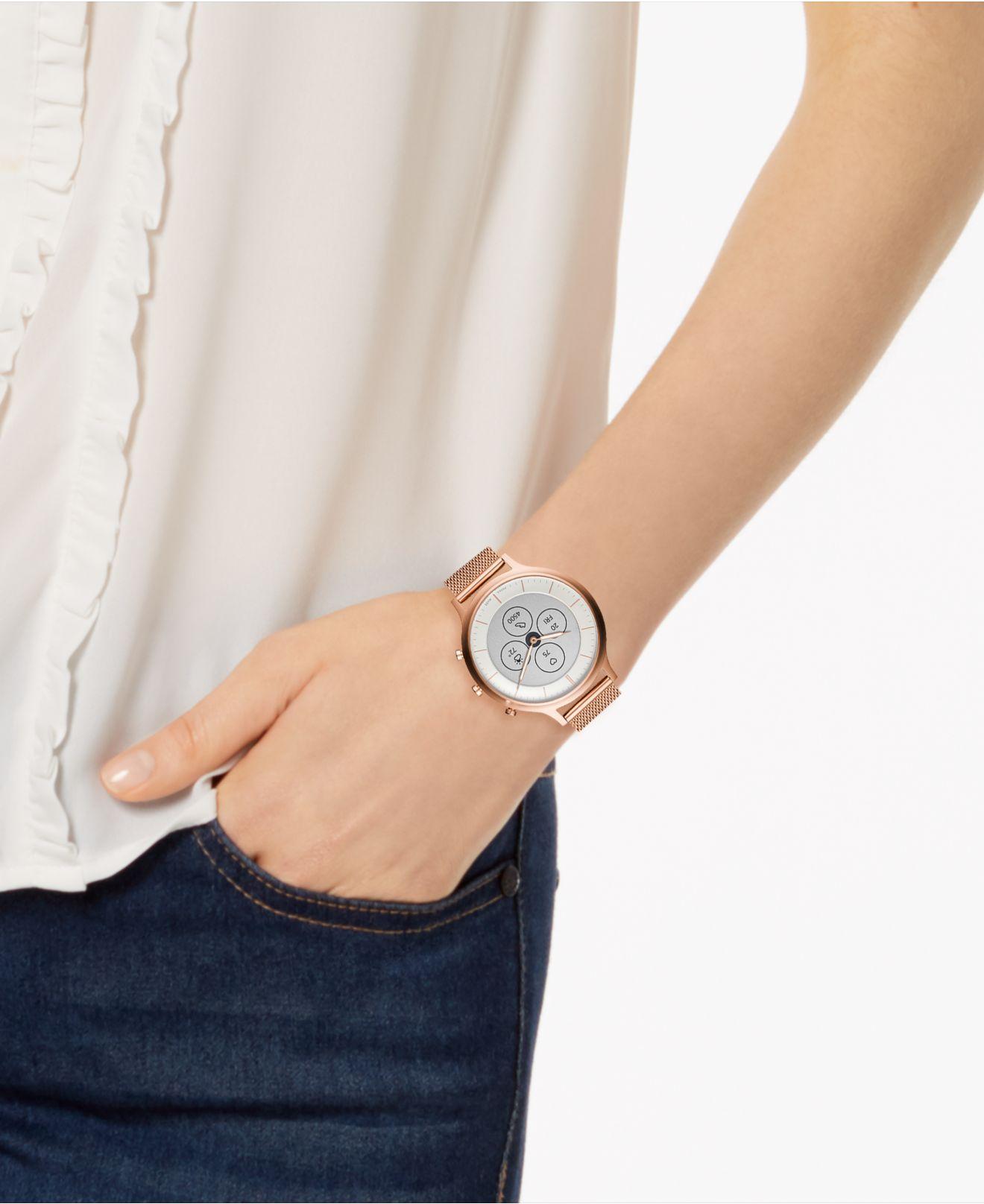 Fossil Hybrid Smartwatch Hr Charter Rose Gold Online Shop, UP TO 59% OFF |  www.moeembarcelona.com