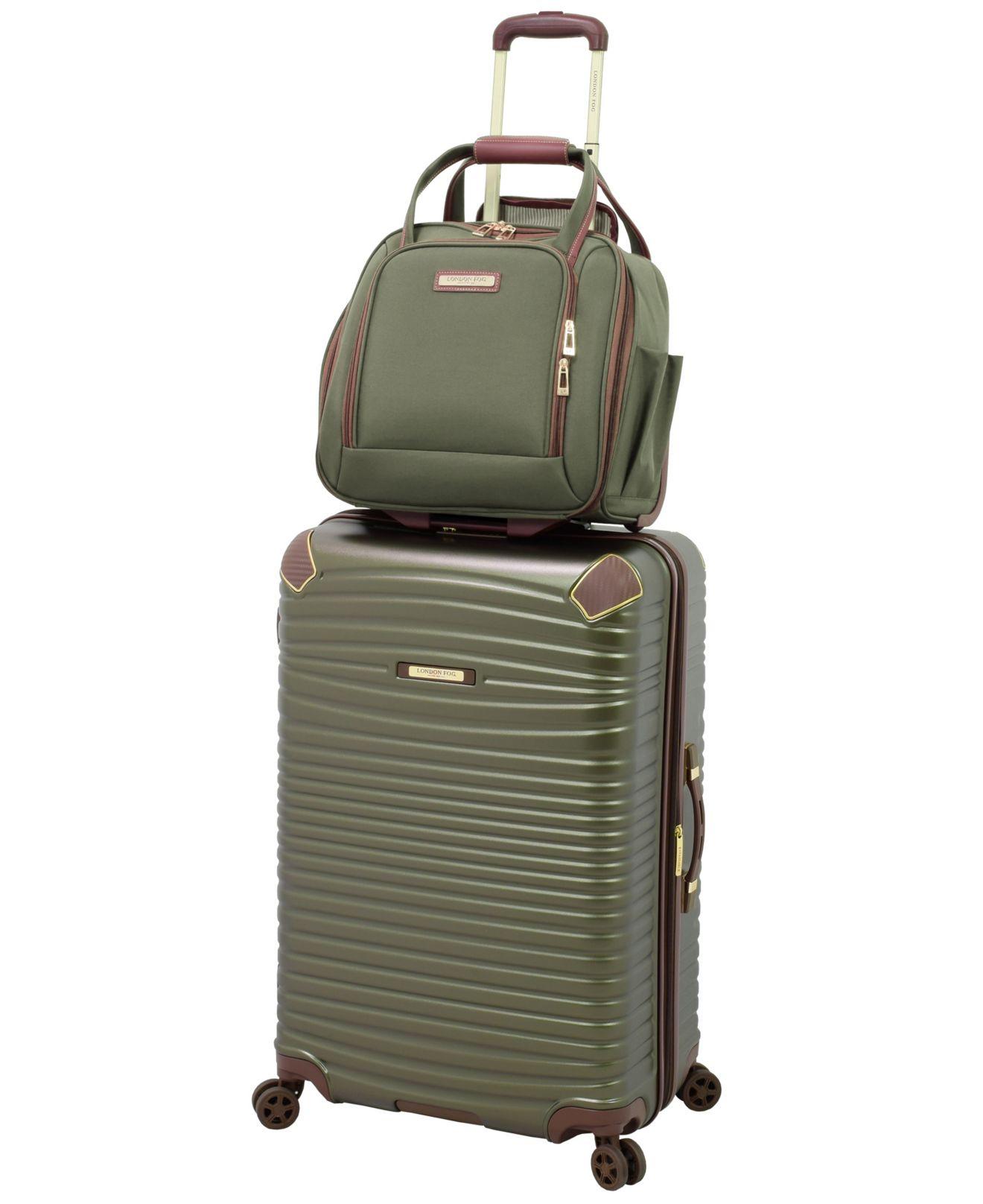 London Fog Oxford Ii Softside 15" Under-seater Bag Luggage, Created For  Macy's in Green | Lyst