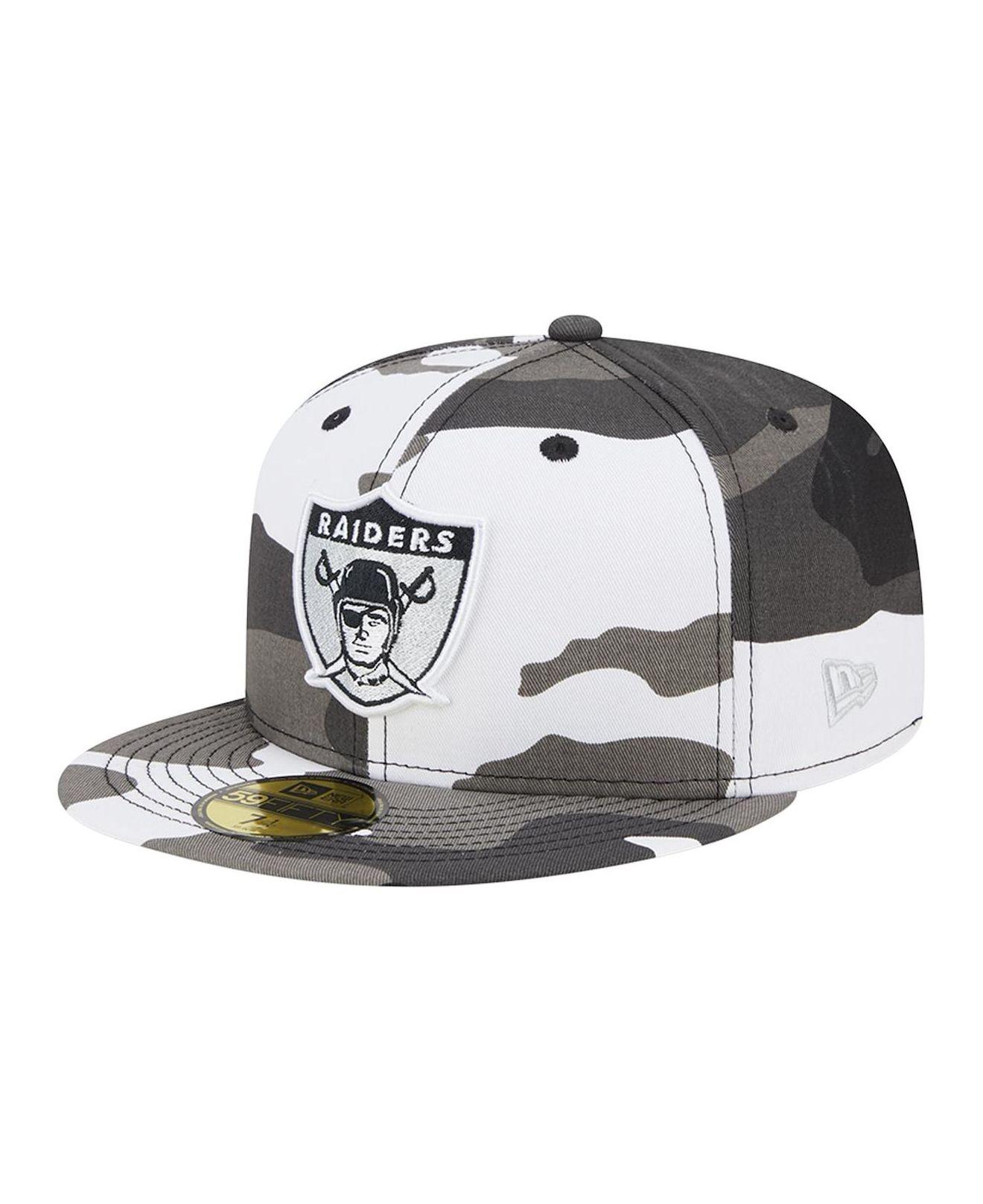 Lids Las Vegas Raiders New Era Retro 59FIFTY Fitted Hat - Cream
