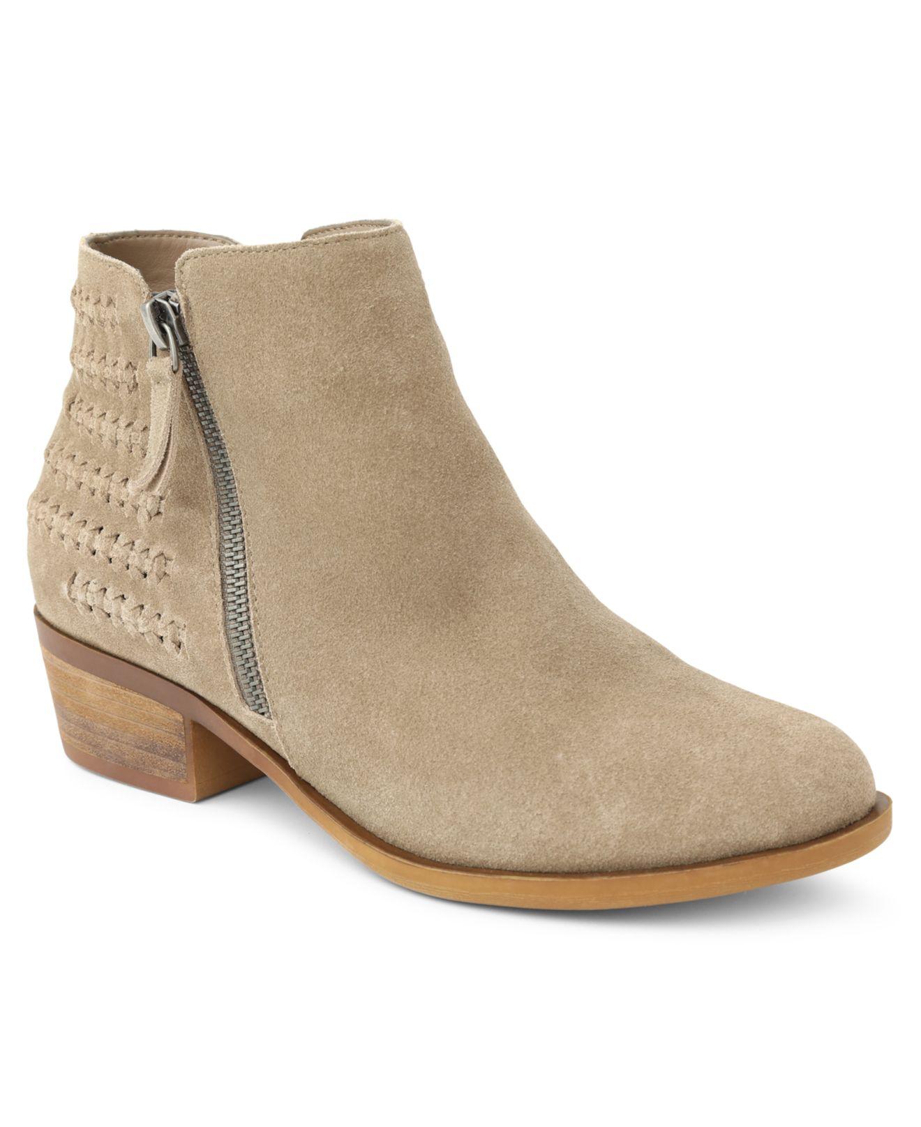 kensie suede ankle boots