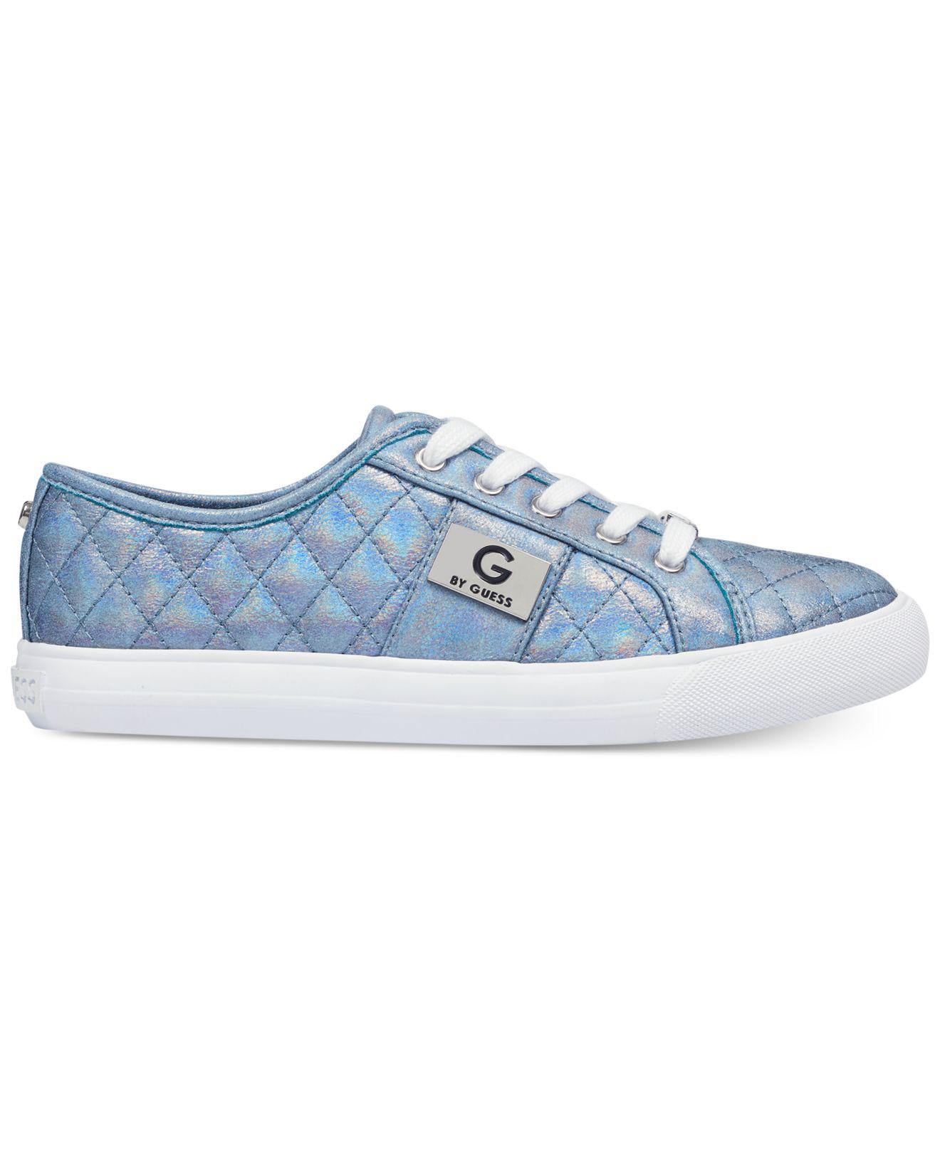 guess blue shoes