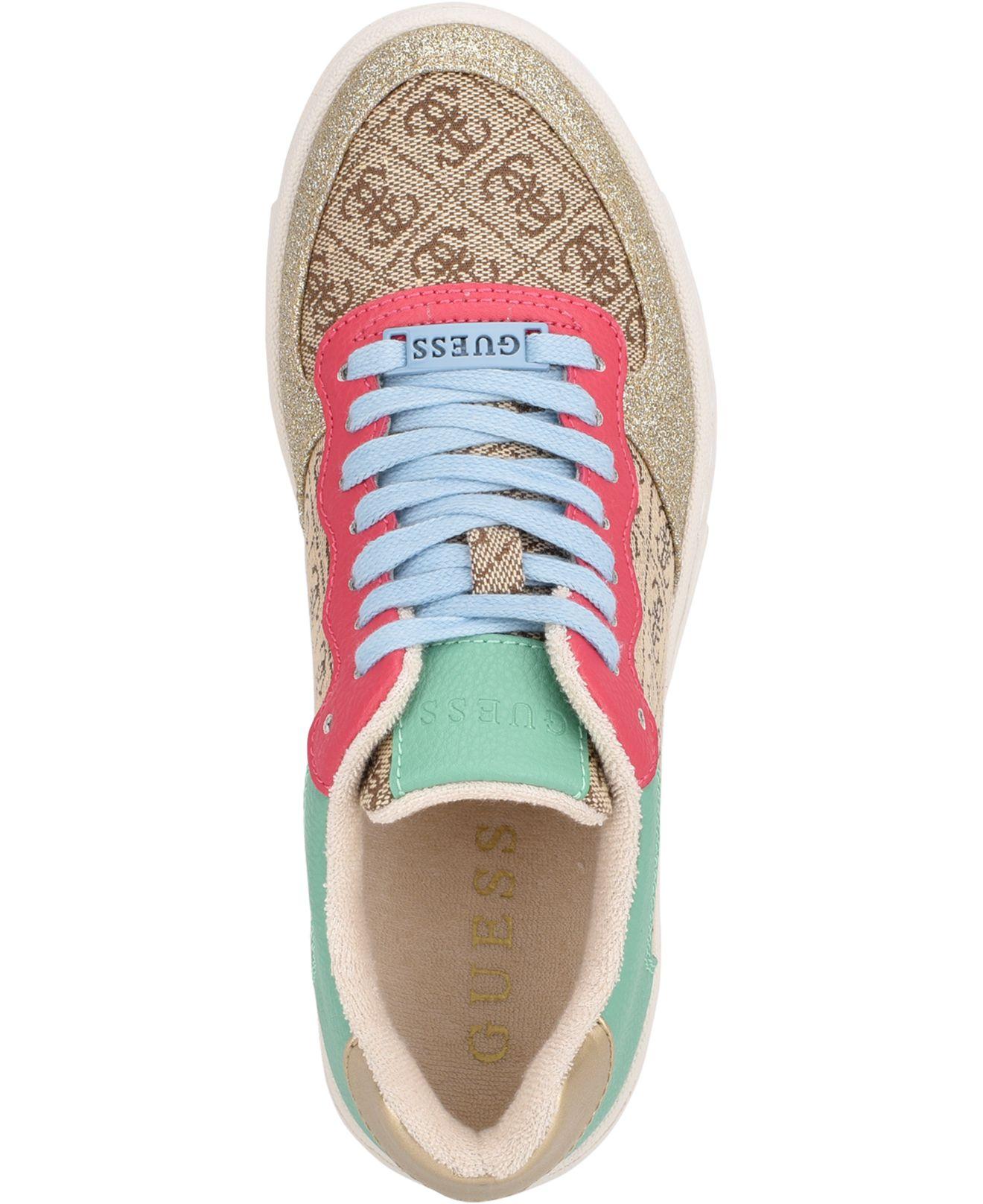 Guess rillie low wedge sneakers Clearance