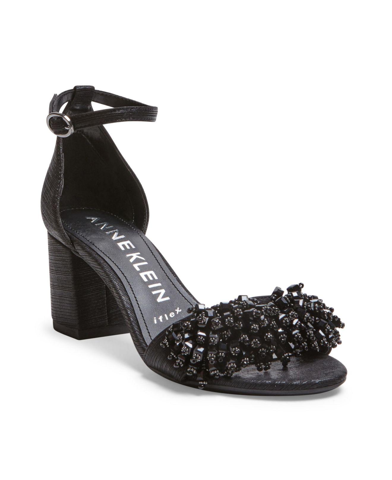 anne klein black dress shoes